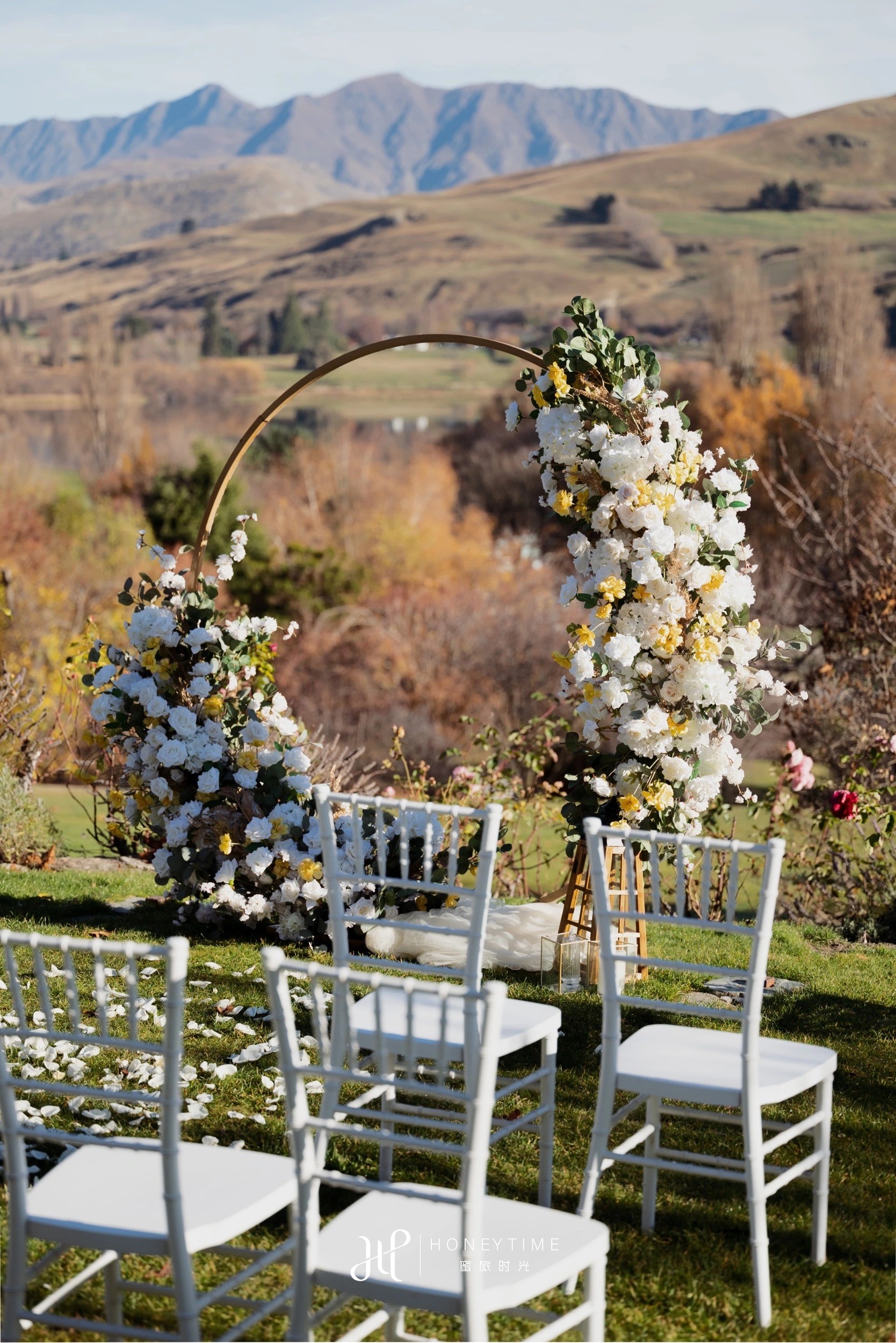 皇后镇庄园户外婚礼(婚礼仪式)