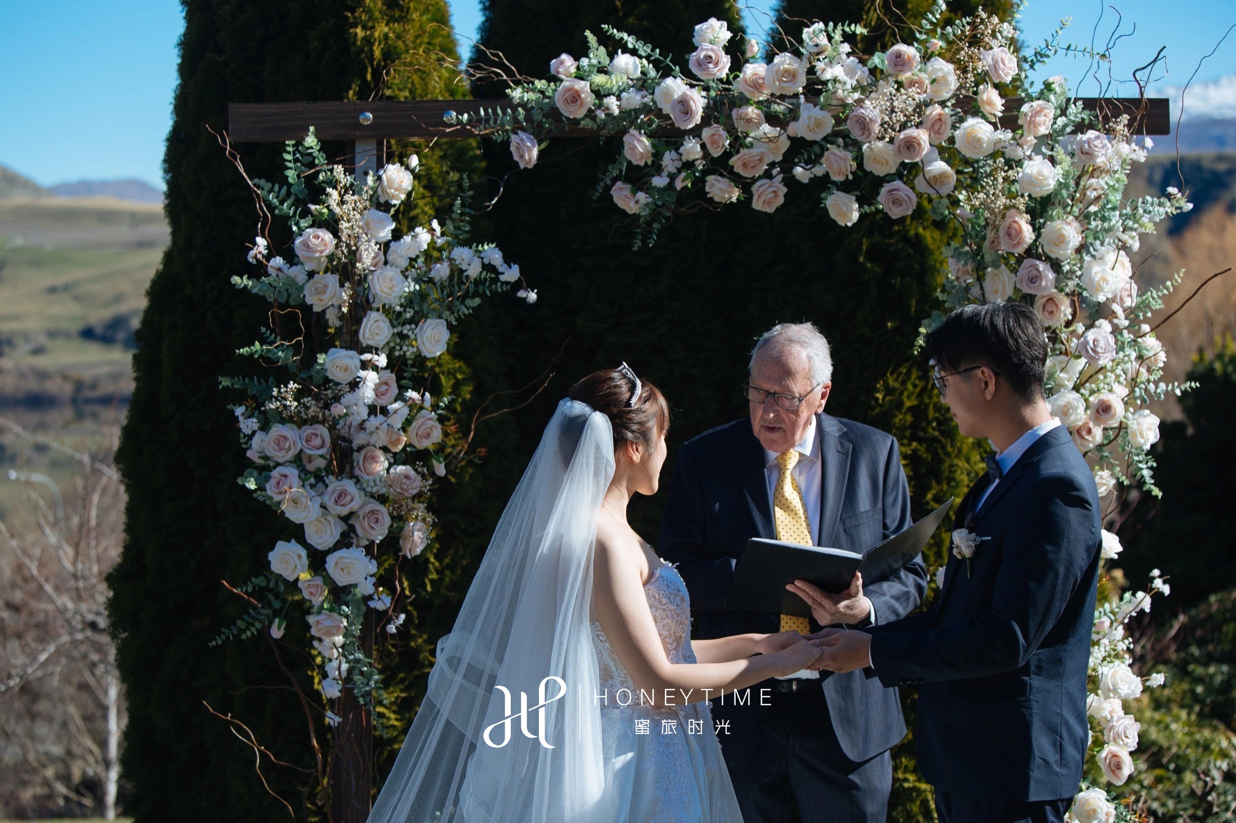 皇后镇庄园户外婚礼(婚礼仪式)