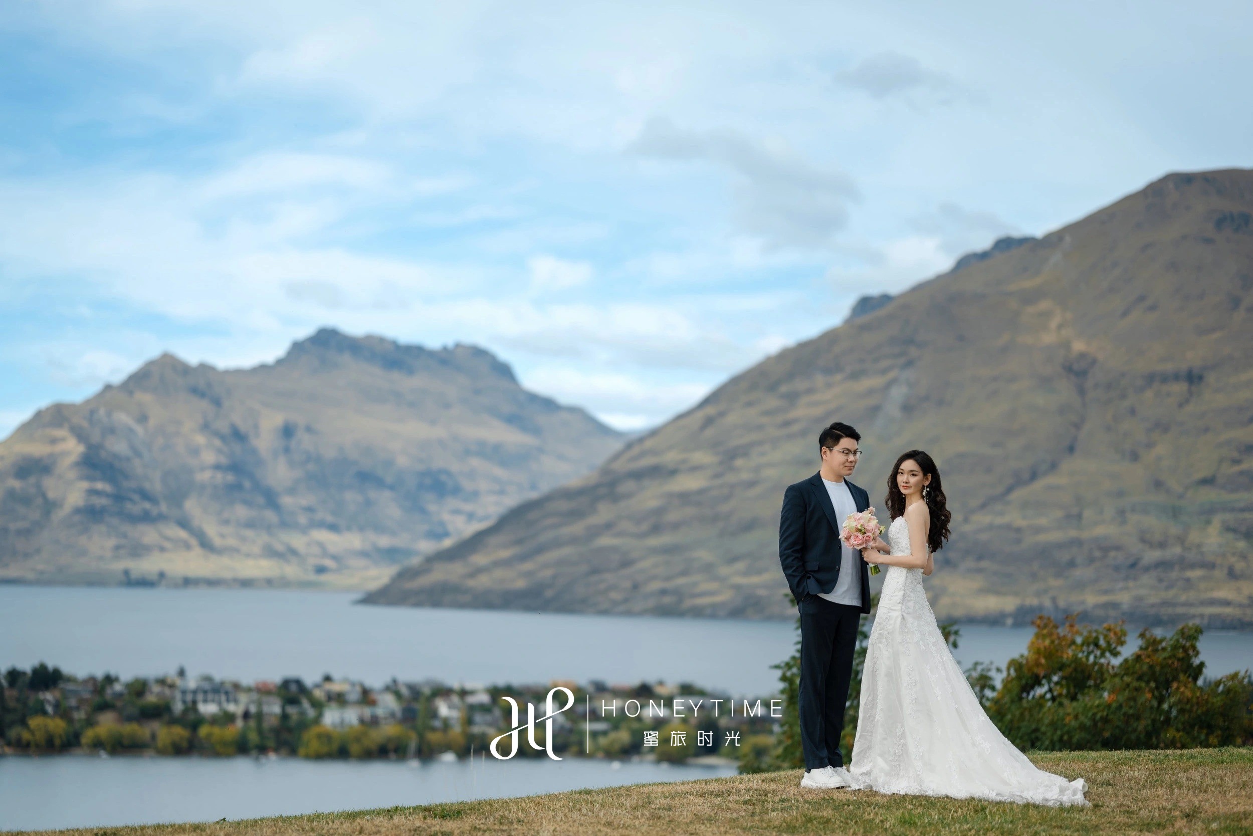 皇后镇庄园户外婚礼(外景拍摄)