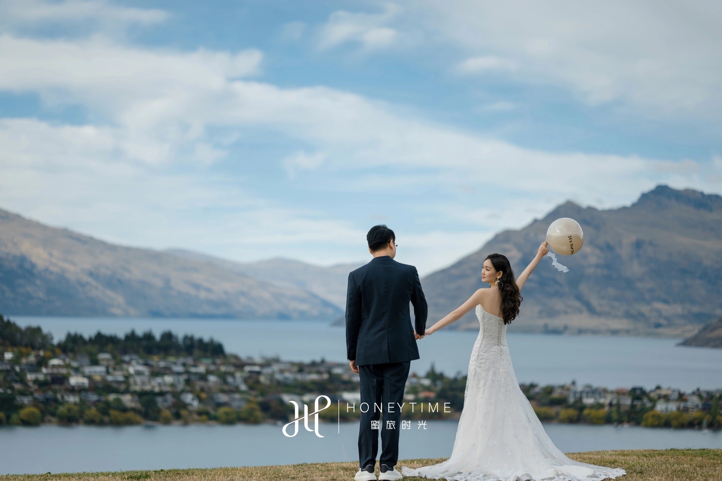 皇后镇庄园户外婚礼(外景拍摄)