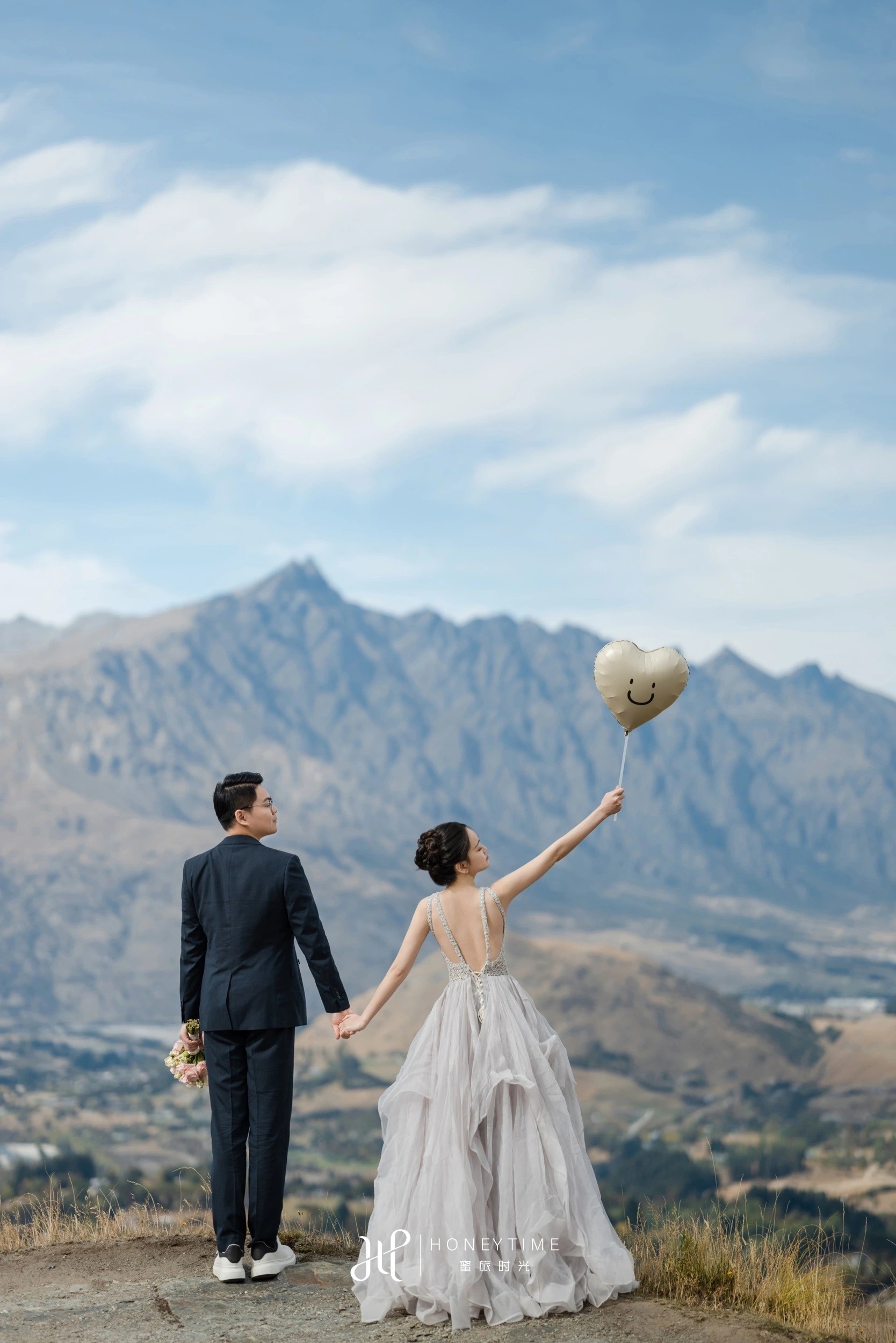 皇后镇庄园户外婚礼(外景拍摄)