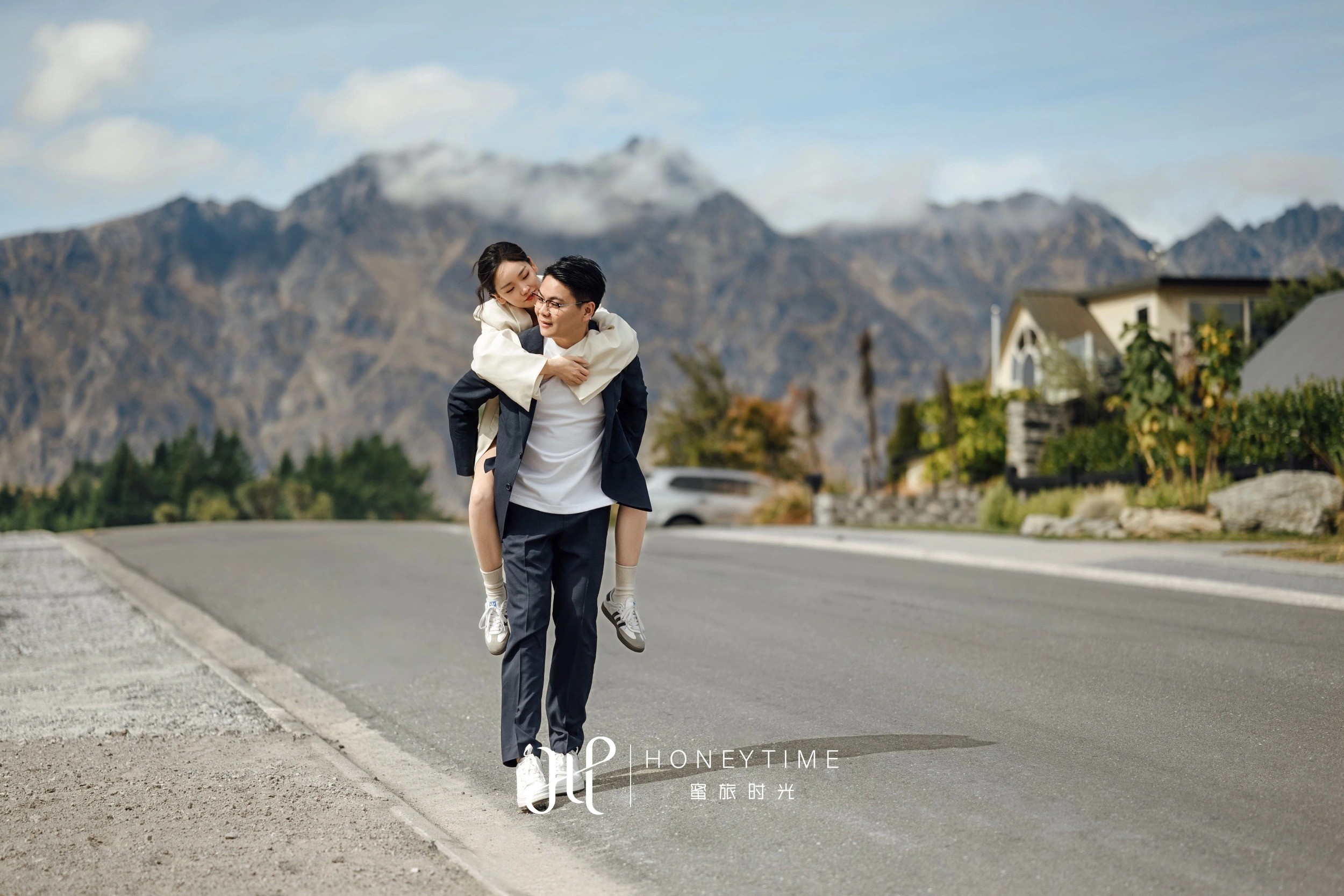 皇后镇庄园户外婚礼(外景拍摄)