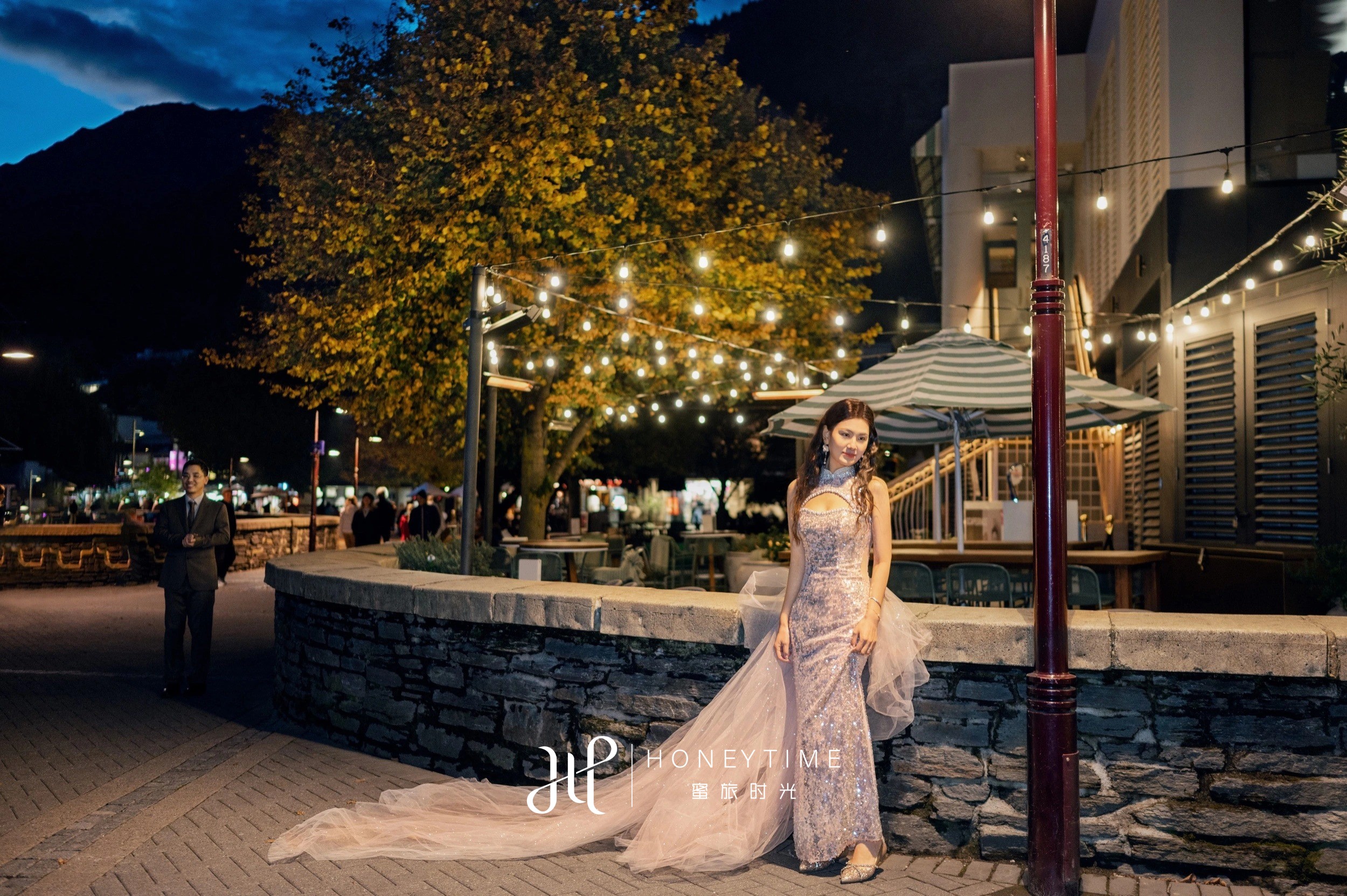 皇后镇庄园户外婚礼(外景拍摄)