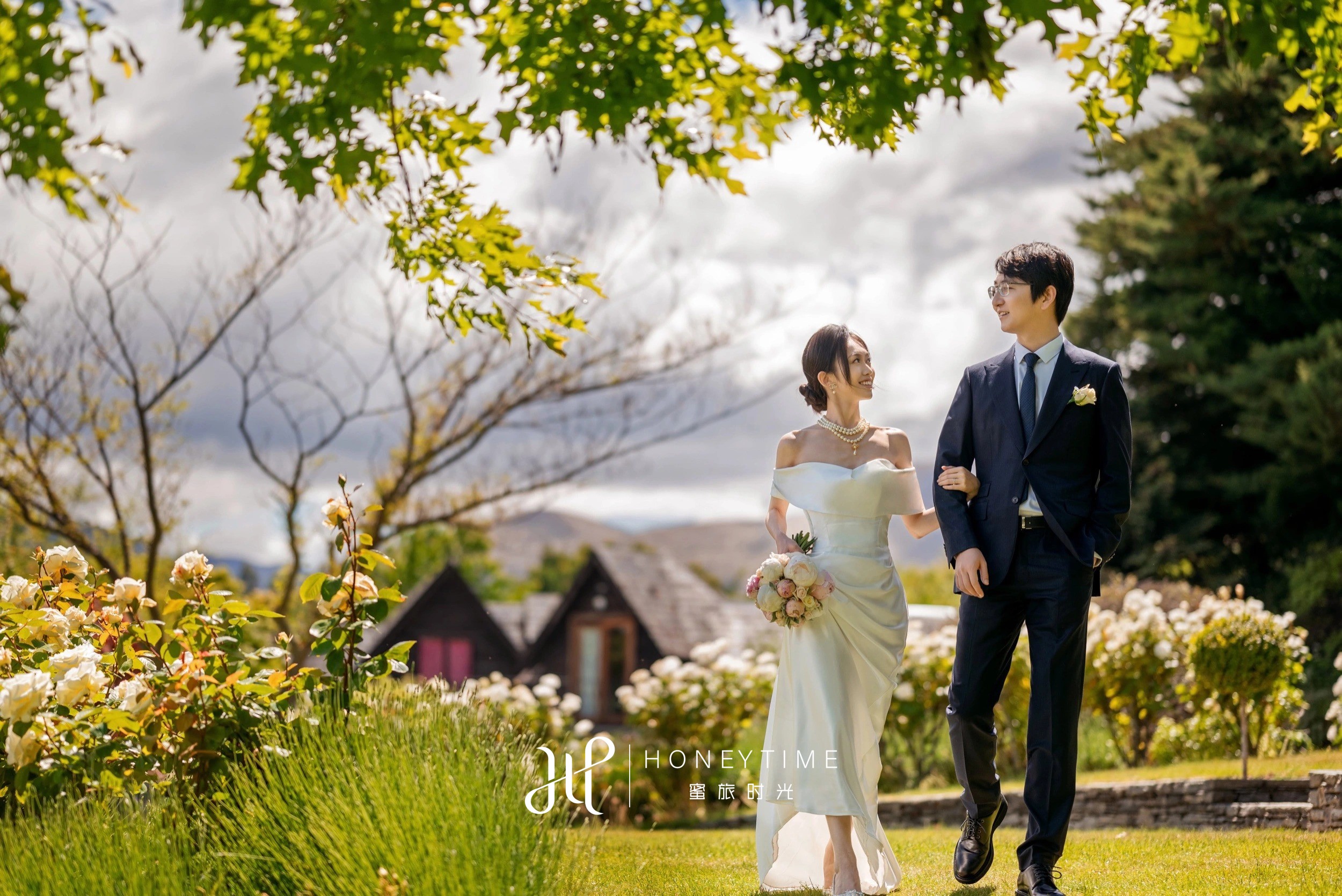 皇后镇庄园户外婚礼(婚礼仪式)