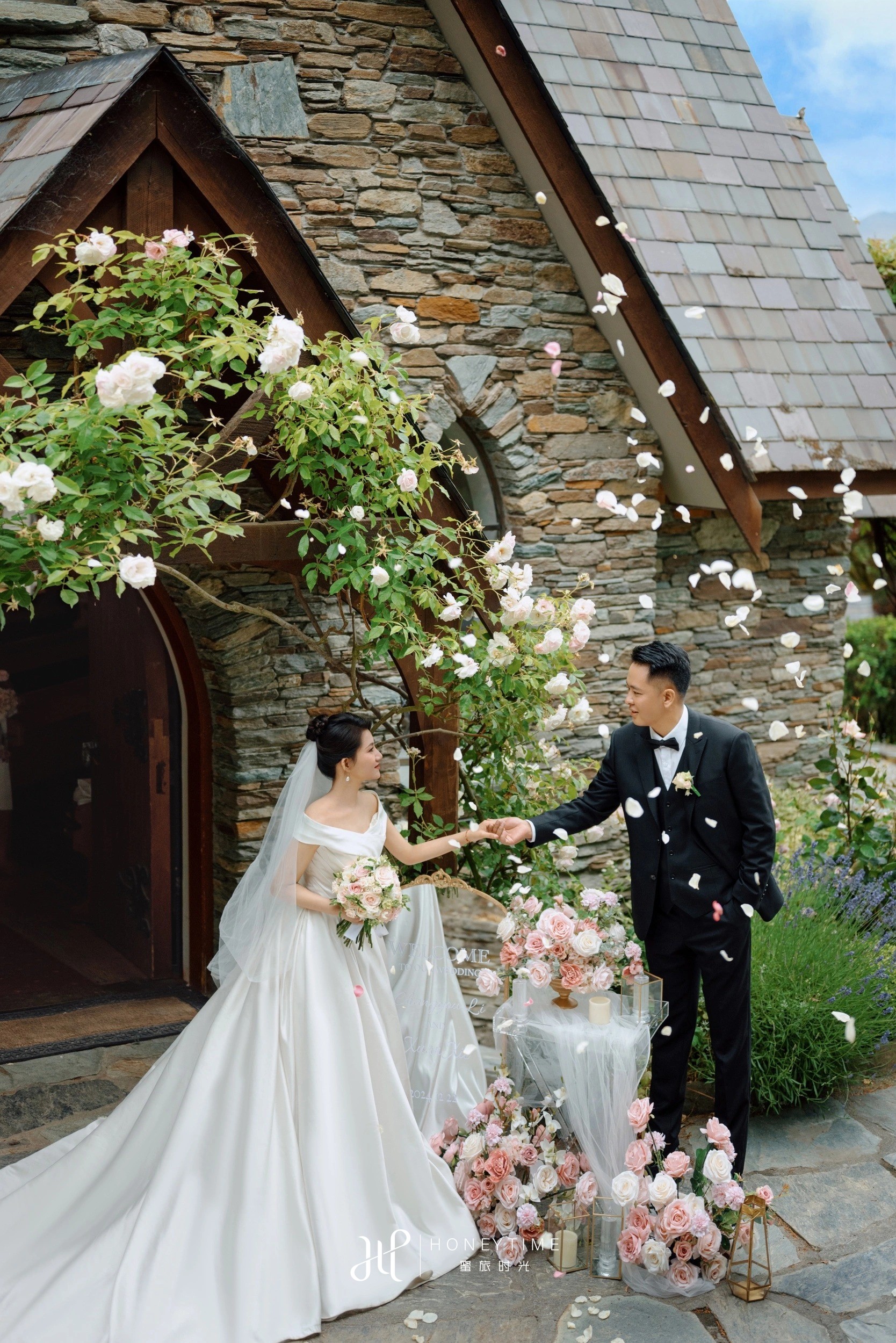 皇后镇庄园户外婚礼(婚礼仪式)