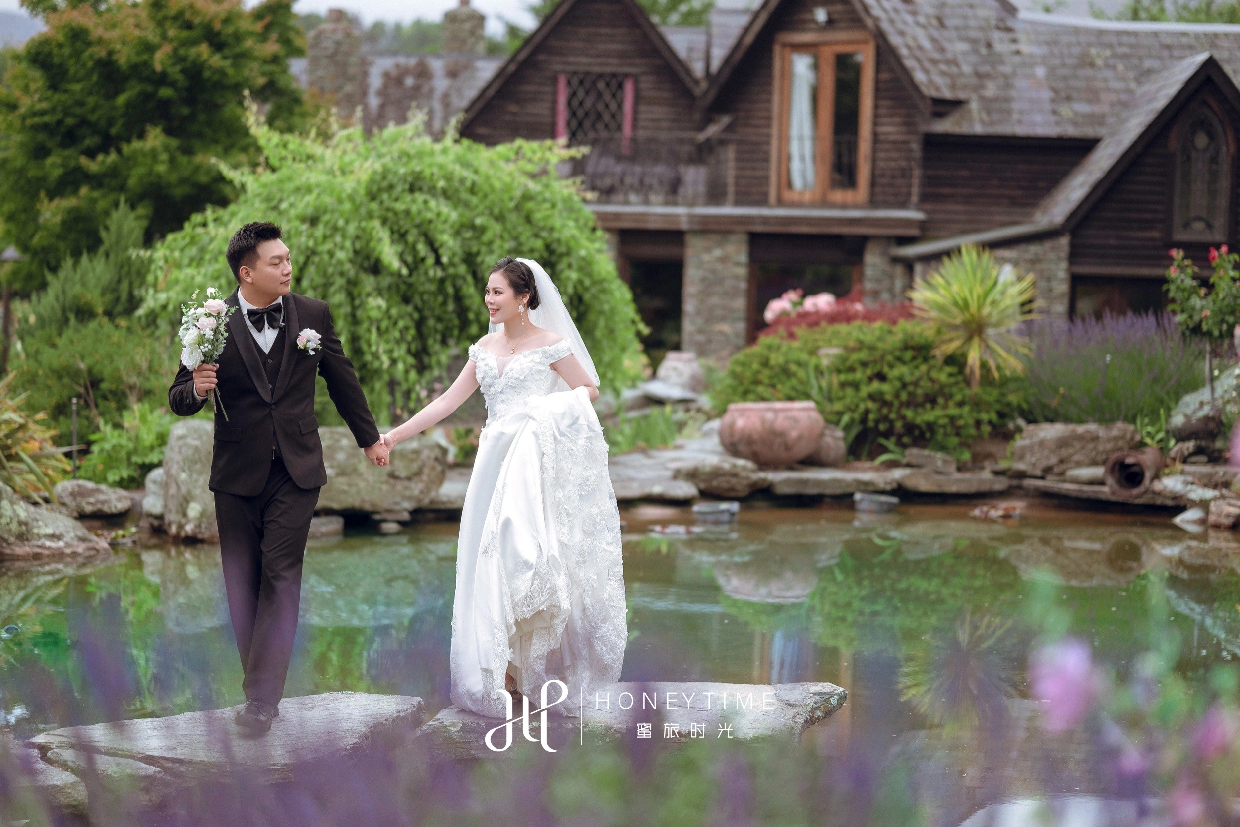 皇后镇庄园户外婚礼(婚礼仪式)