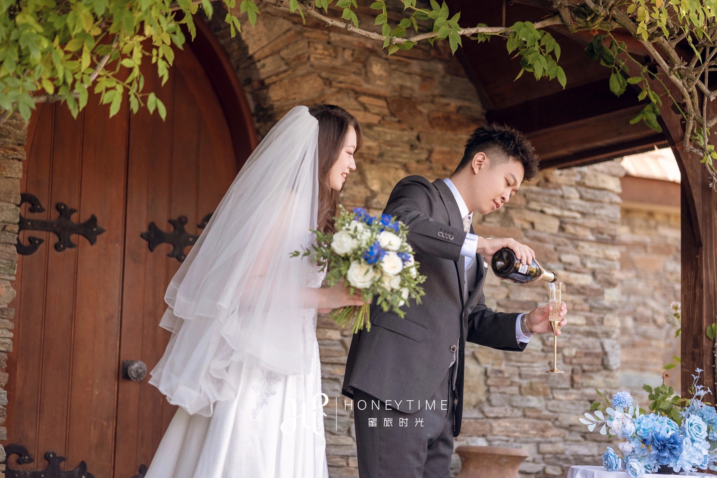 皇后镇庄园户外婚礼(婚礼仪式)