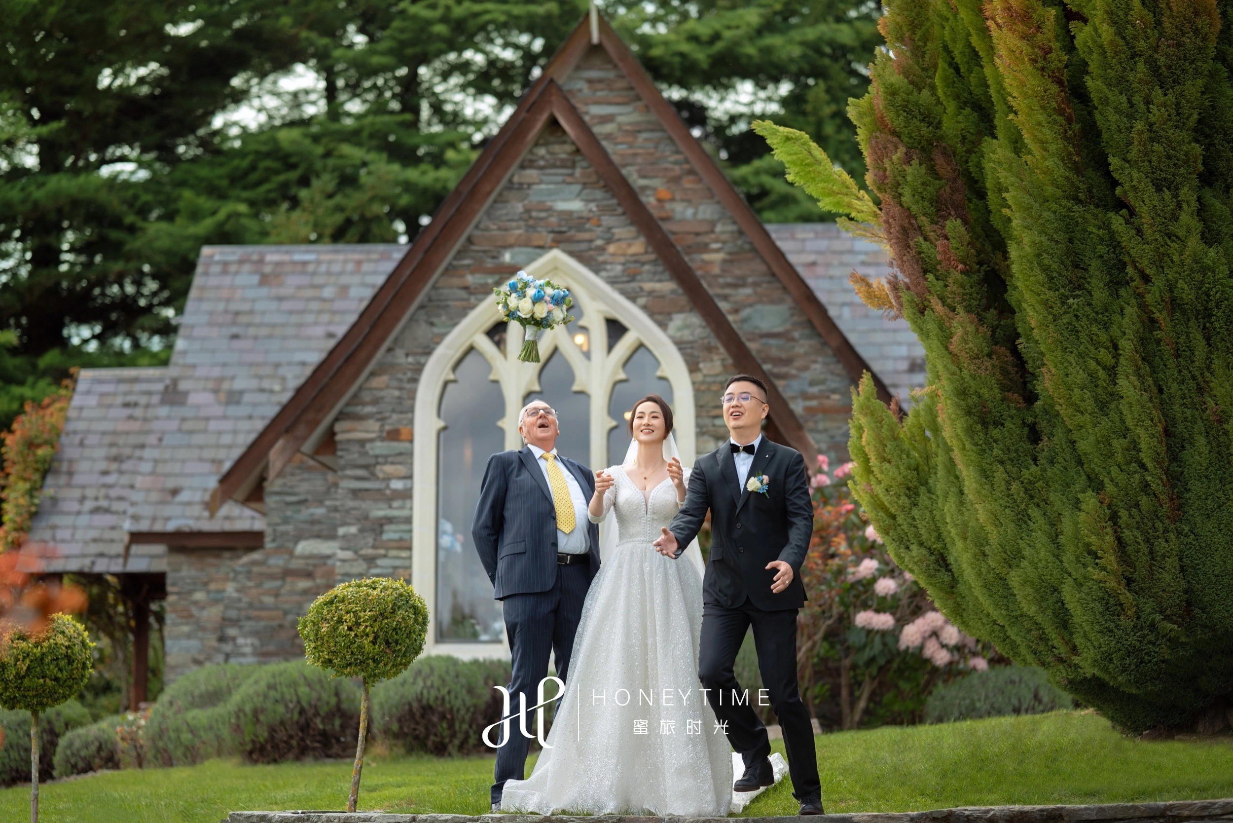 皇后镇庄园户外婚礼(婚礼仪式)