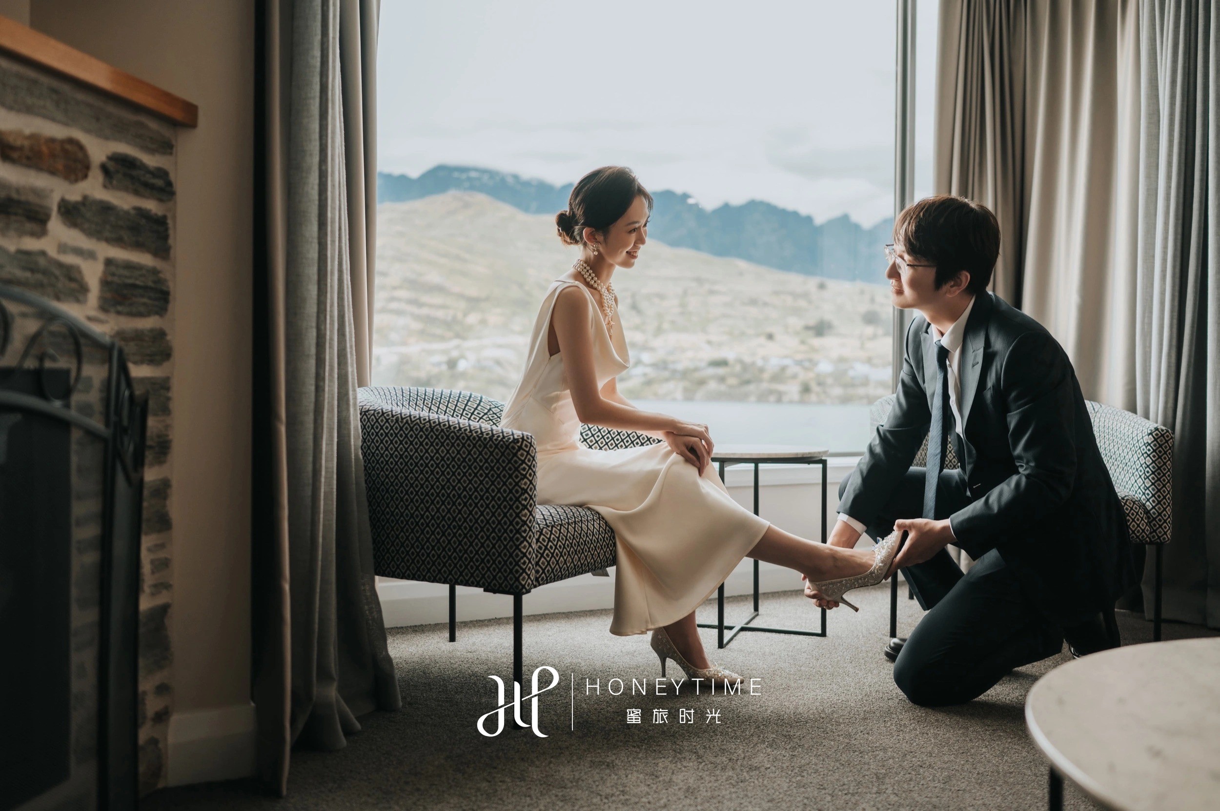 皇后镇庄园户外婚礼(婚前准备)