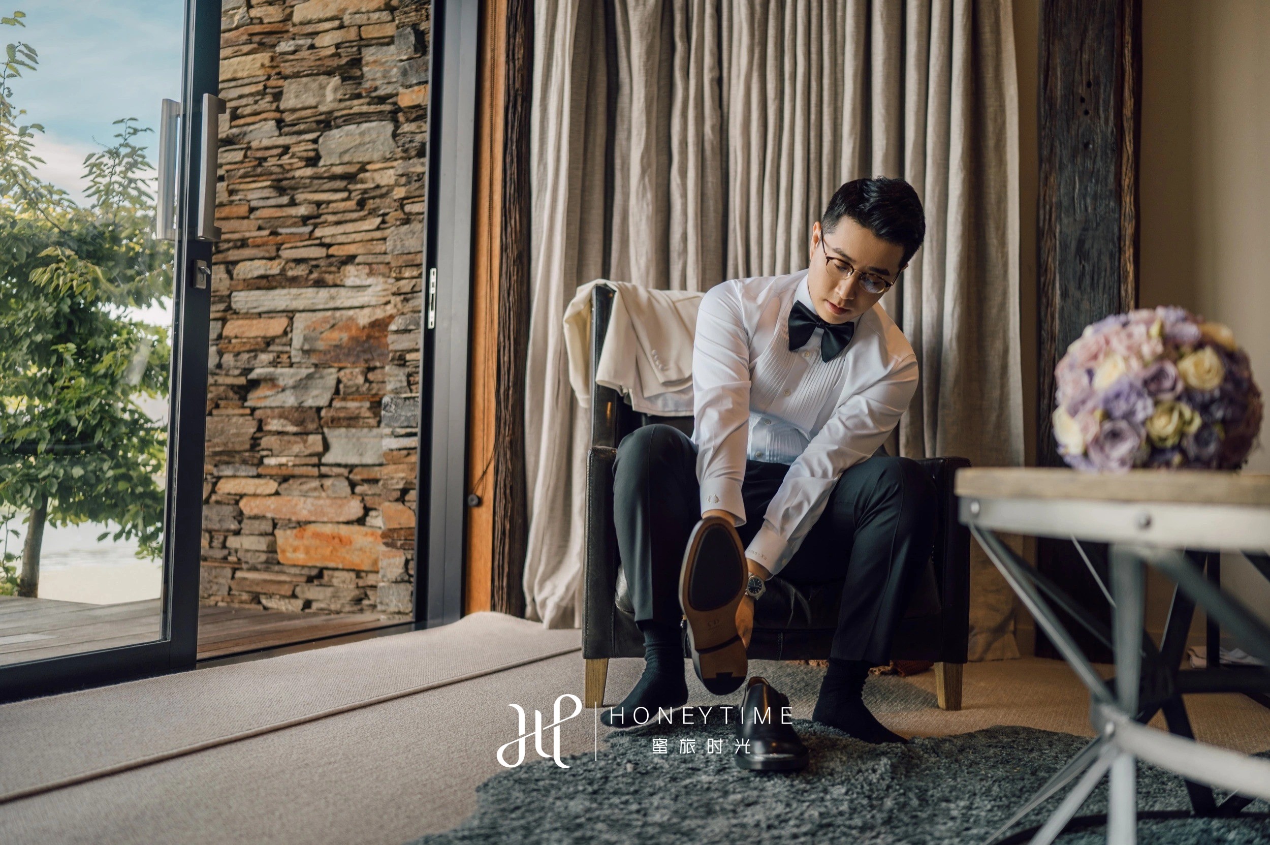 皇后镇庄园户外婚礼(婚前准备)