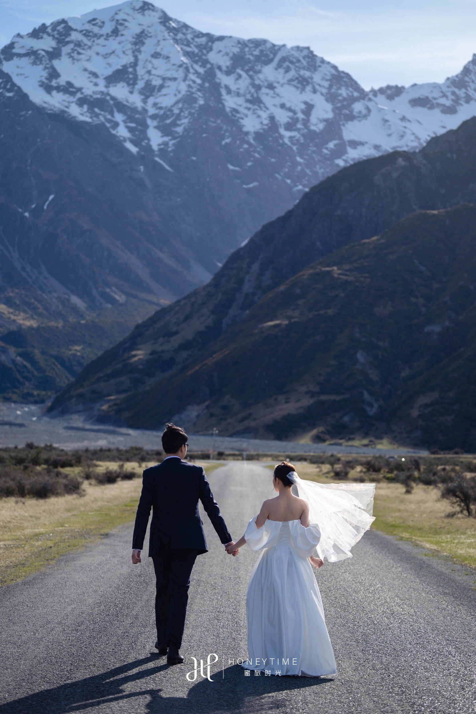 库克雪山直升机婚礼(外景拍摄)
