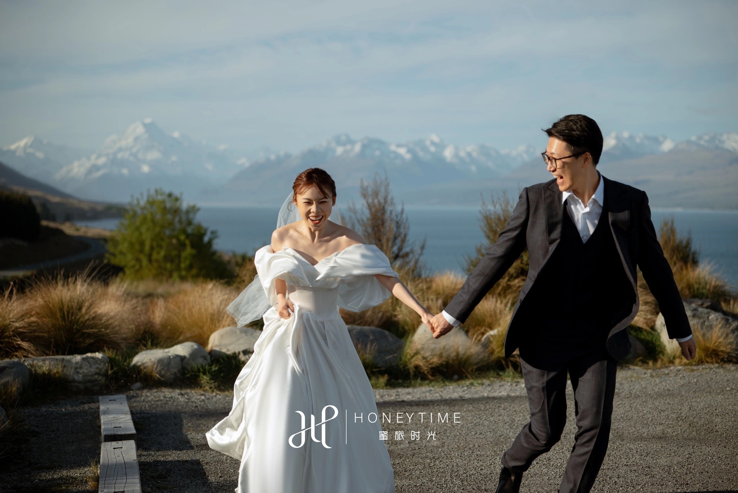 库克雪山直升机婚礼(外景拍摄)