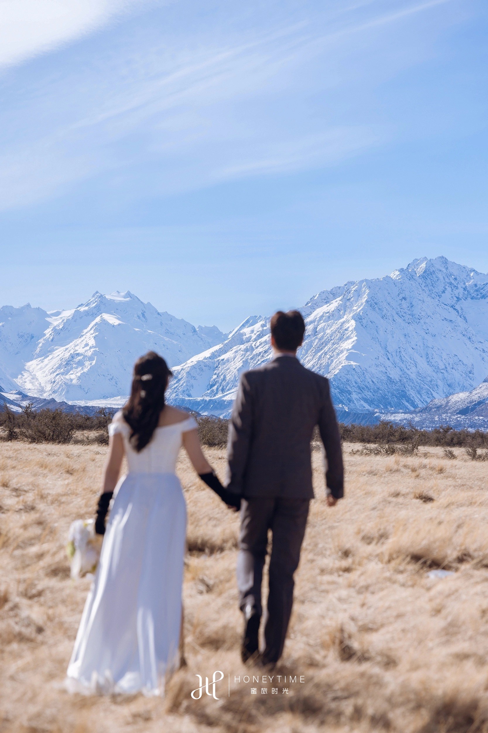 库克雪山直升机婚礼(外景拍摄)