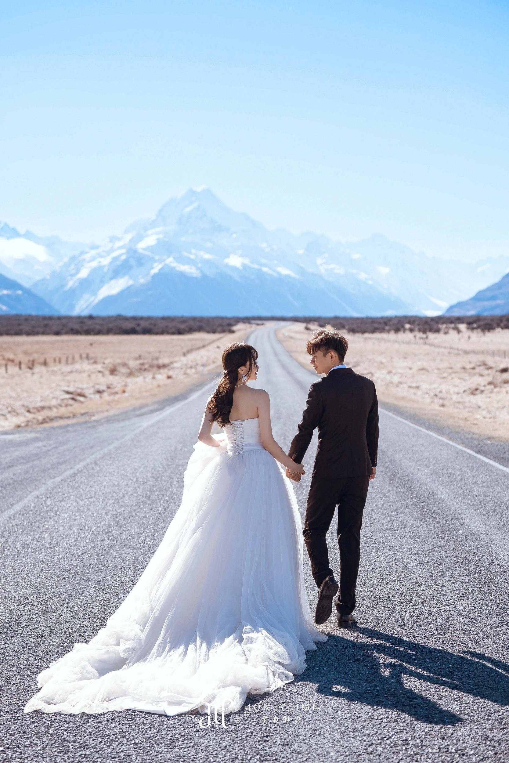 库克雪山直升机婚礼(外景拍摄)