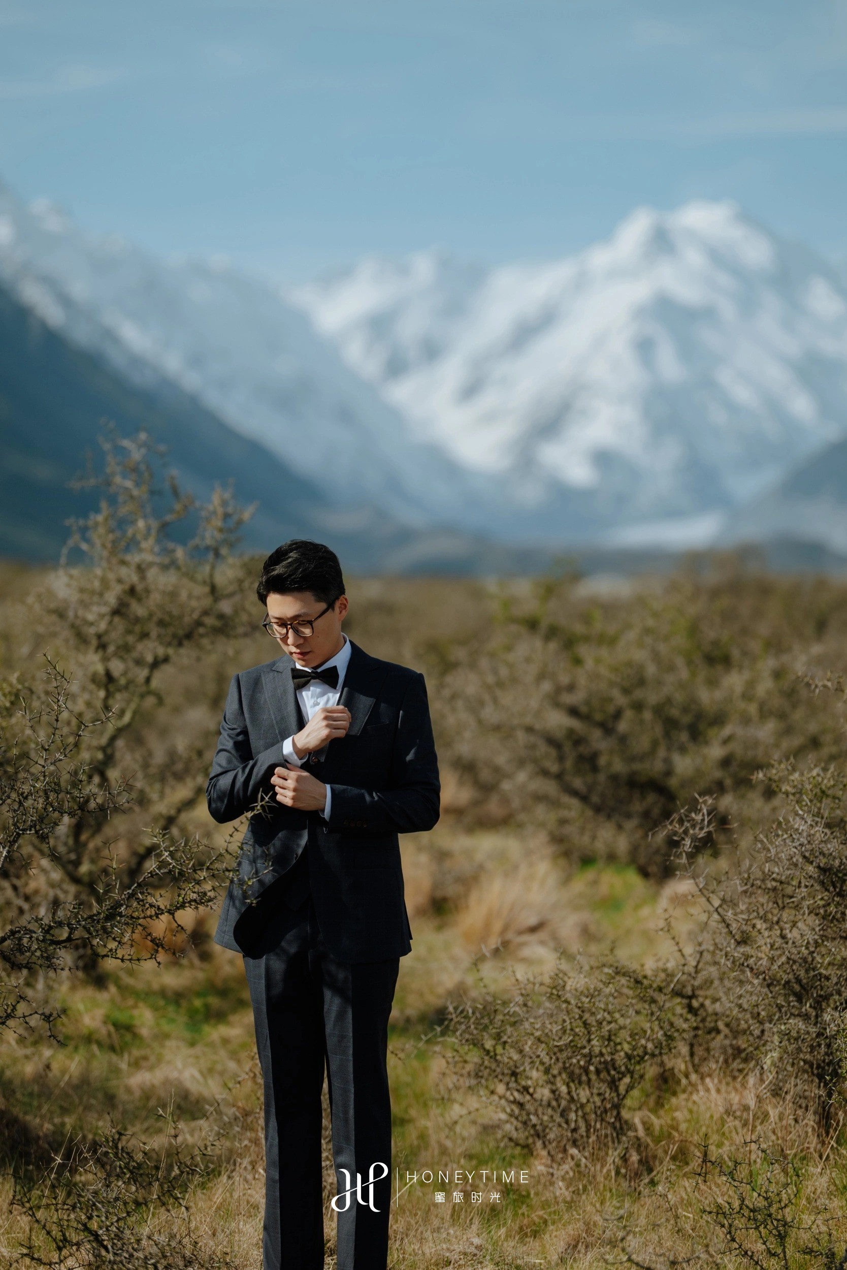 库克雪山直升机婚礼(外景拍摄)