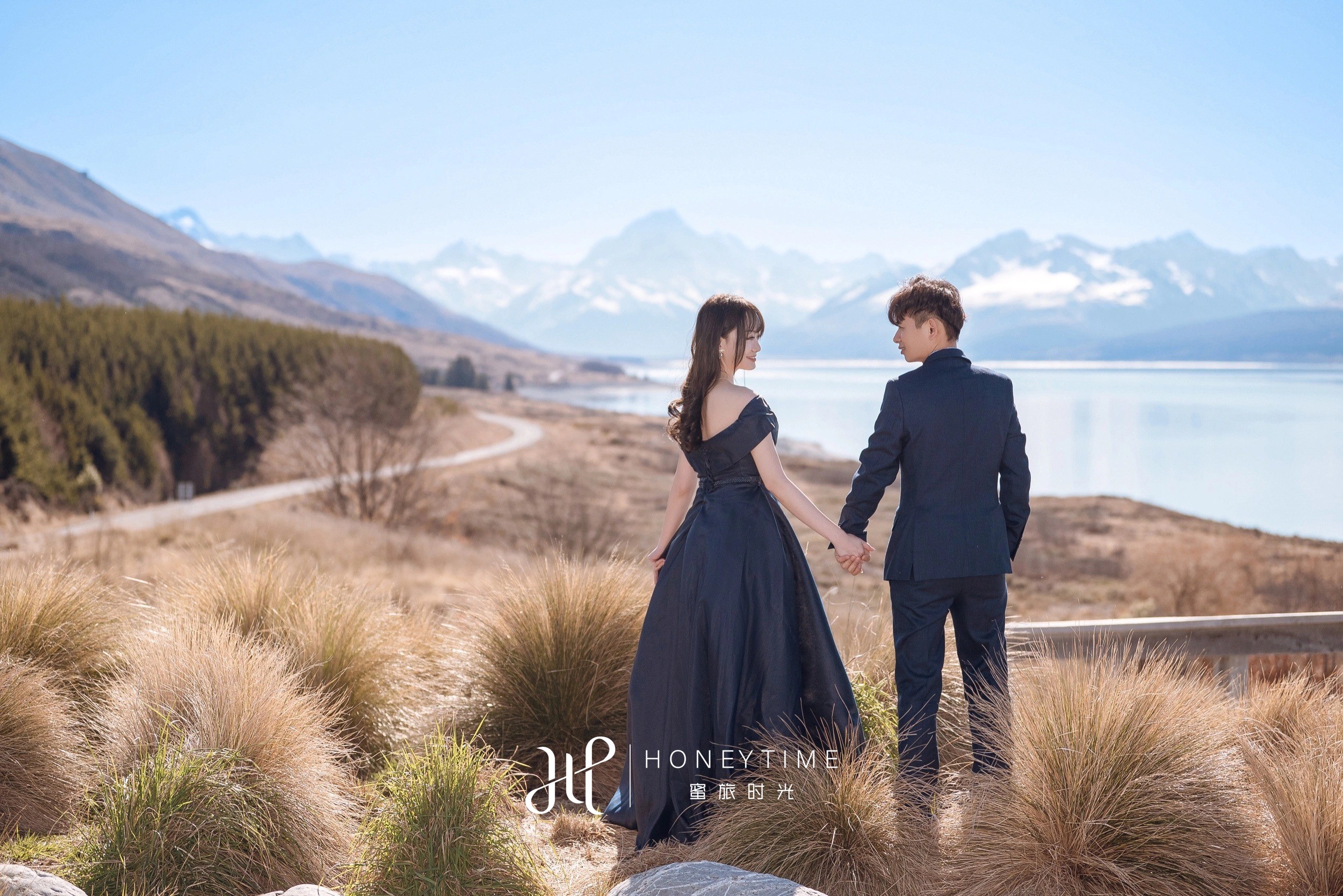 库克雪山直升机婚礼(外景拍摄)