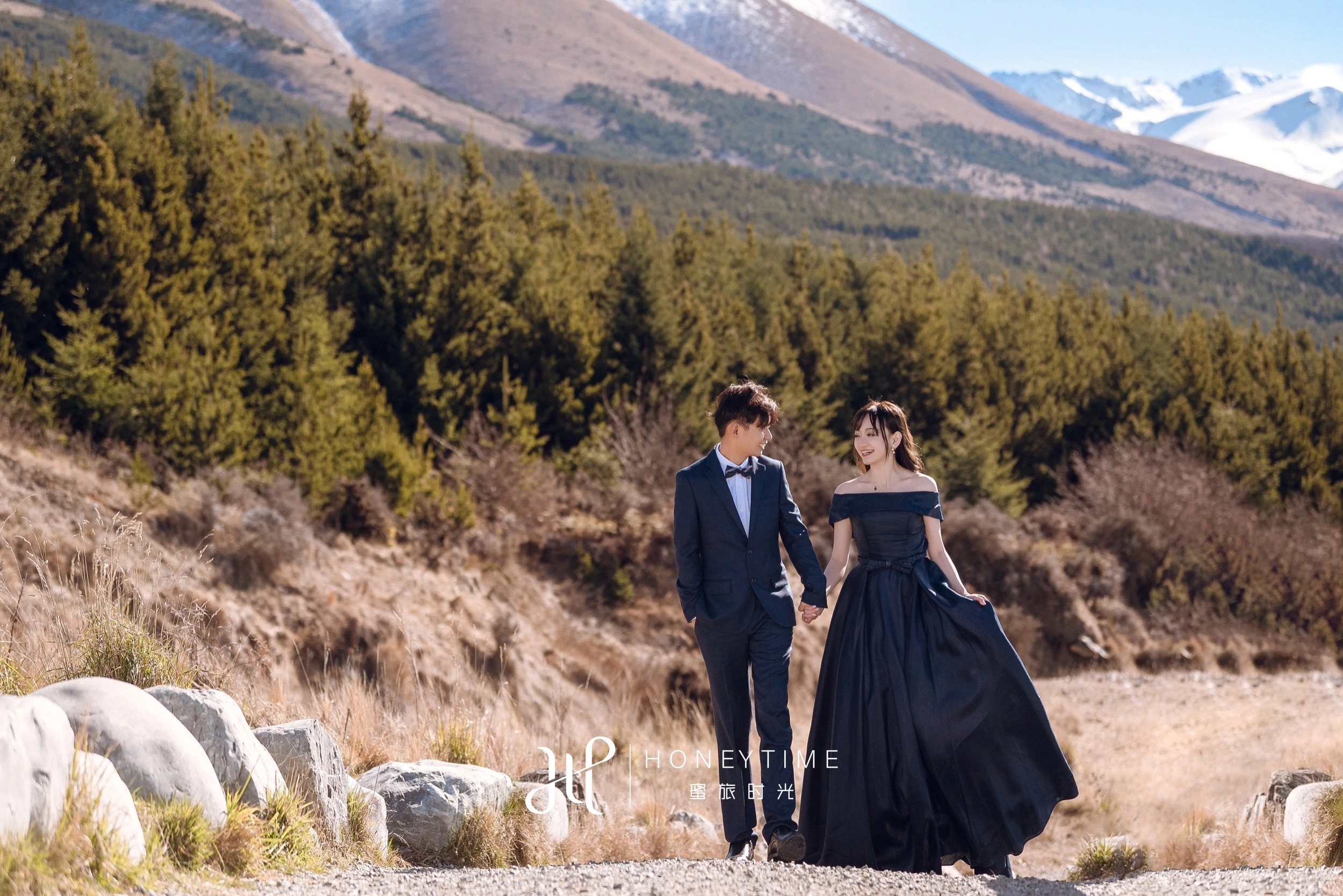 库克雪山直升机婚礼(外景拍摄)