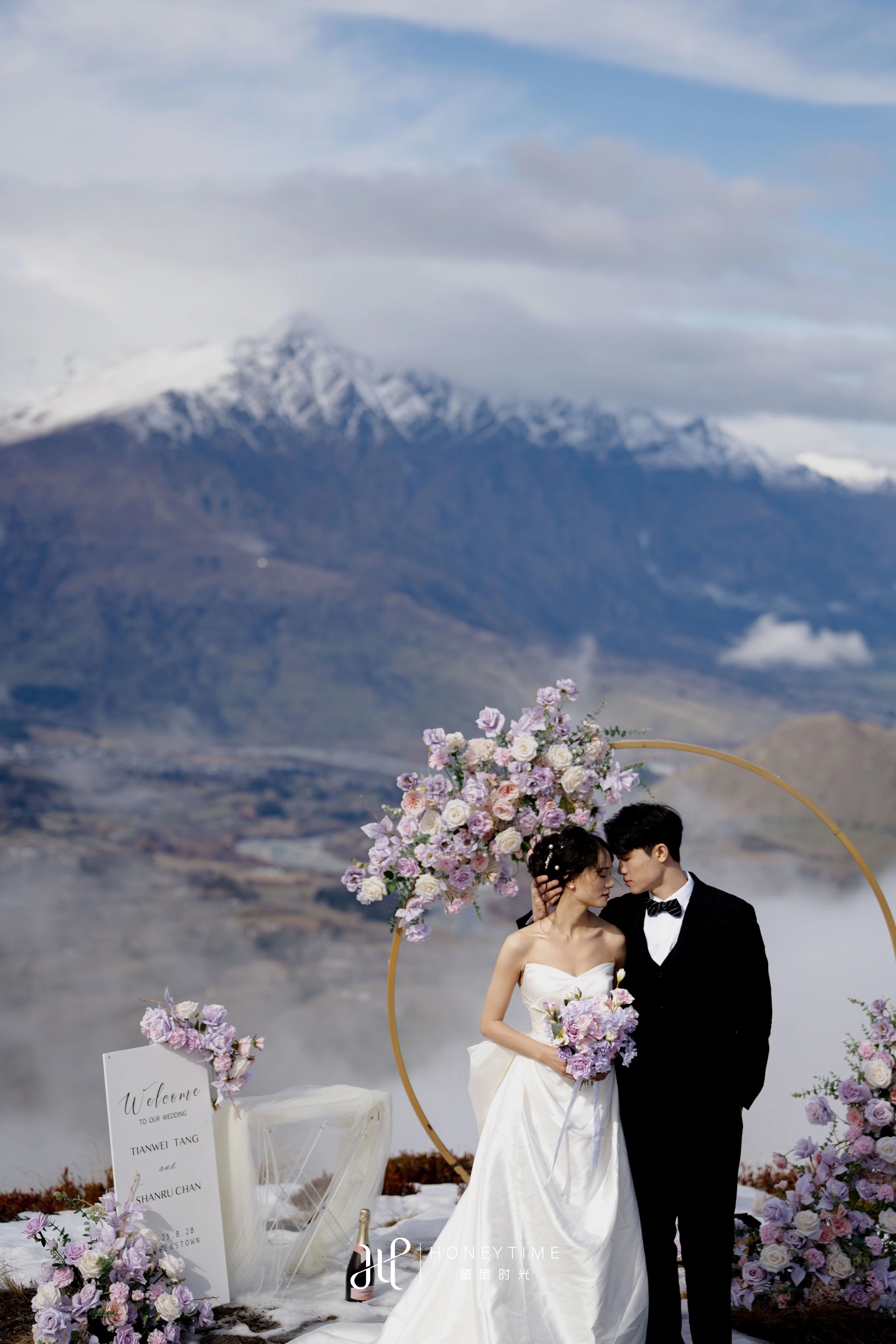 瓦纳卡雪山婚礼