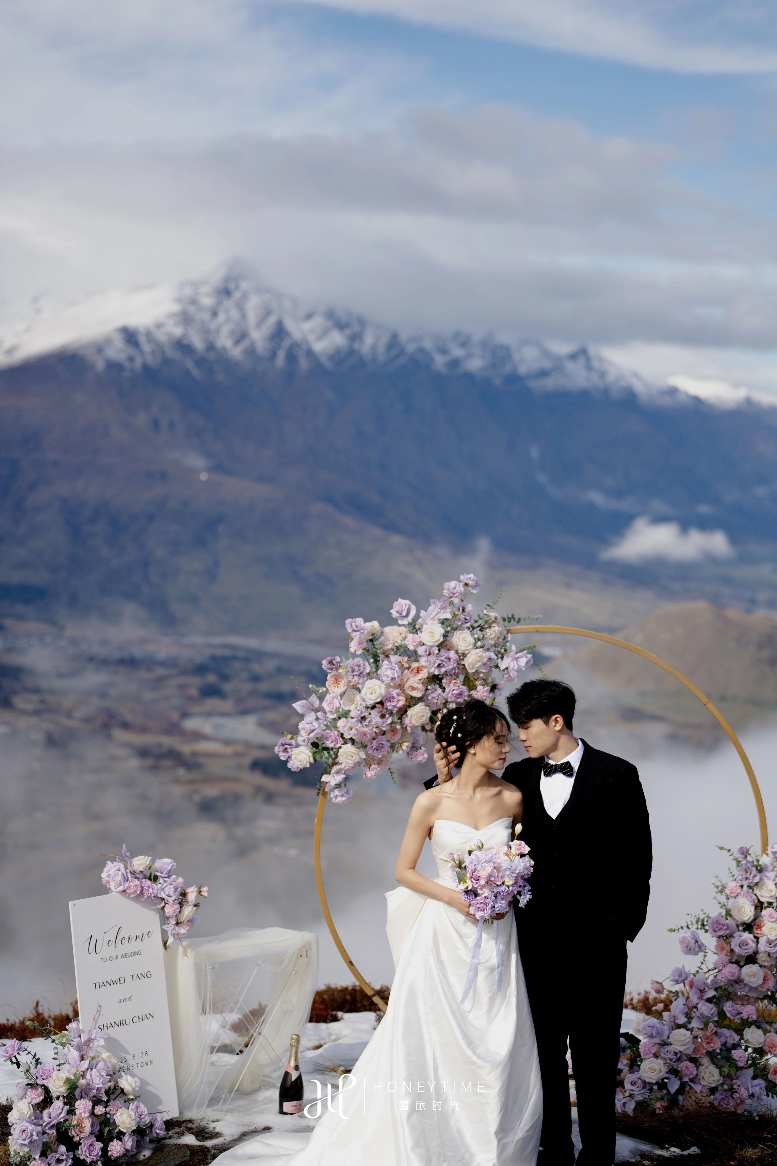 瓦纳卡雪山婚礼