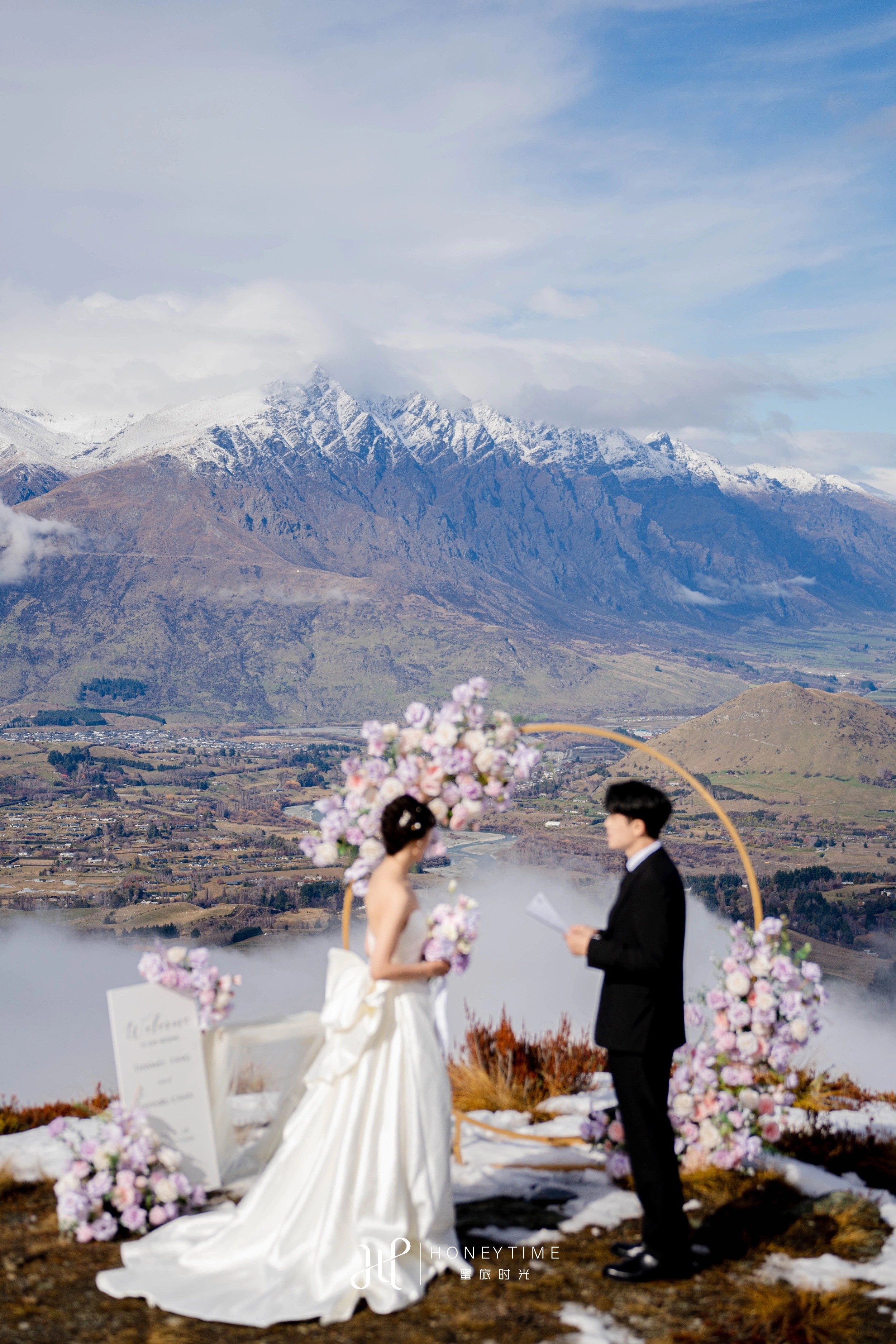 瓦纳卡雪山婚礼