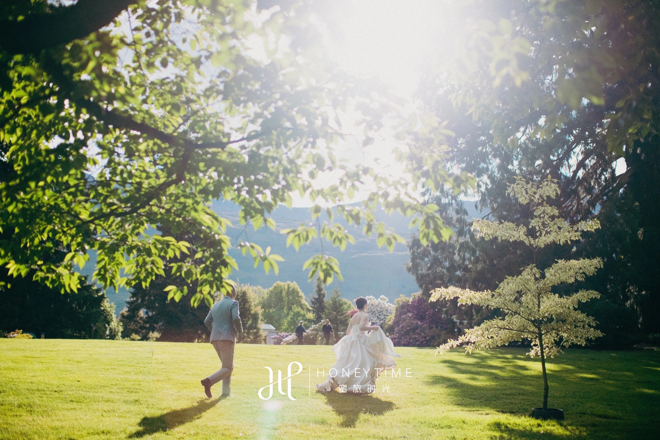 瓦纳卡山顶直升机婚礼(外景拍摄)
