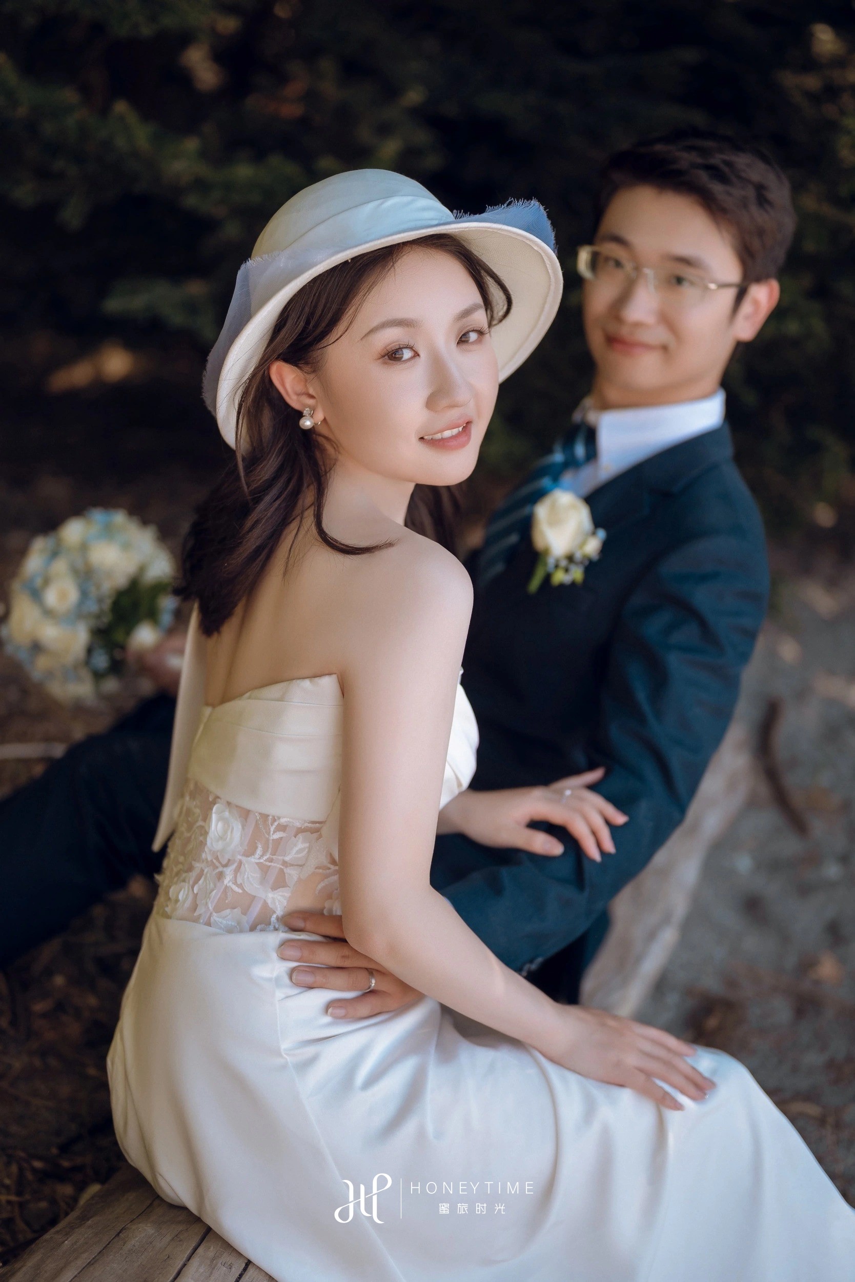 瓦纳卡山顶直升机婚礼(外景拍摄)