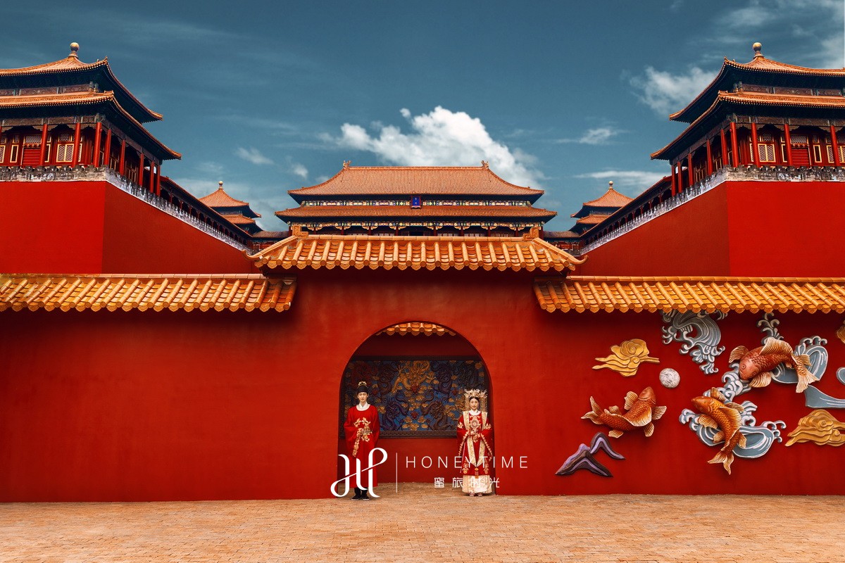 情侣岛-明治汉服