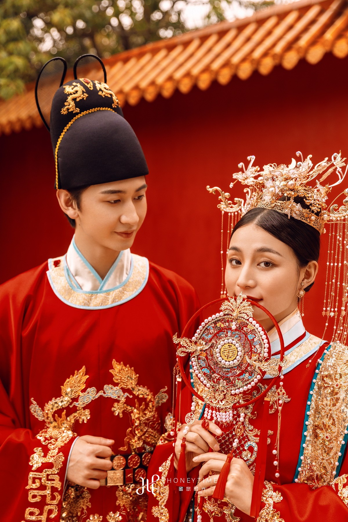 情侣岛-明治汉服