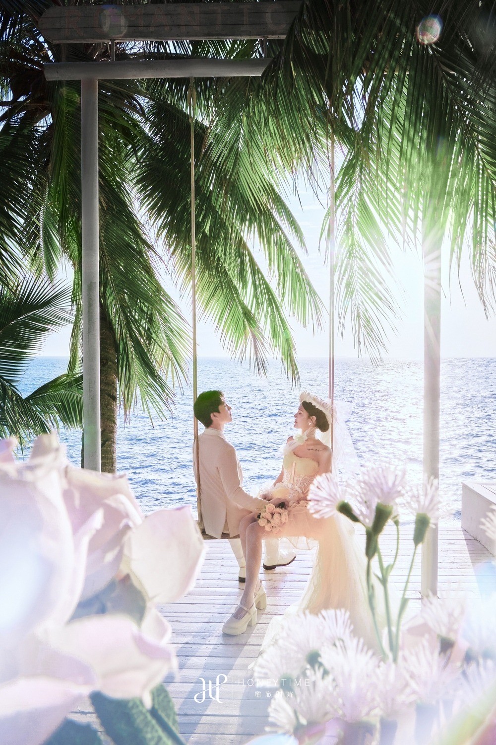 大小洞天-秋千夕阳