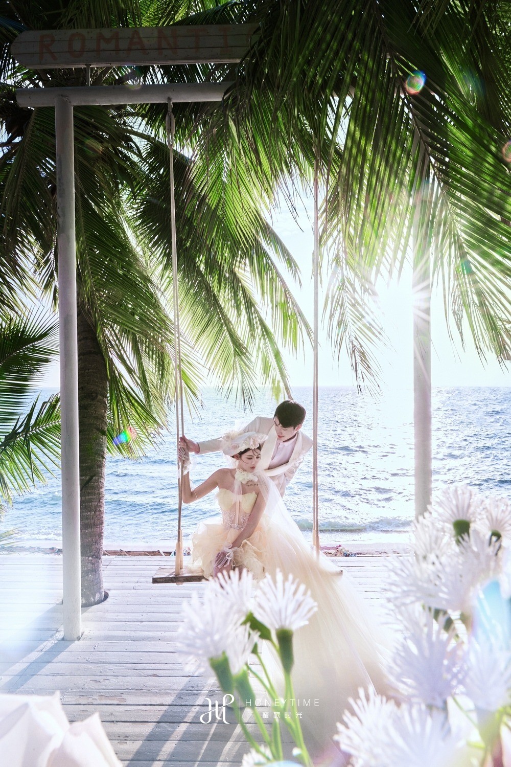 大小洞天-秋千夕阳