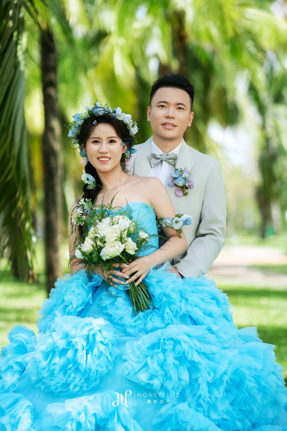 三亚湾草坪婚礼