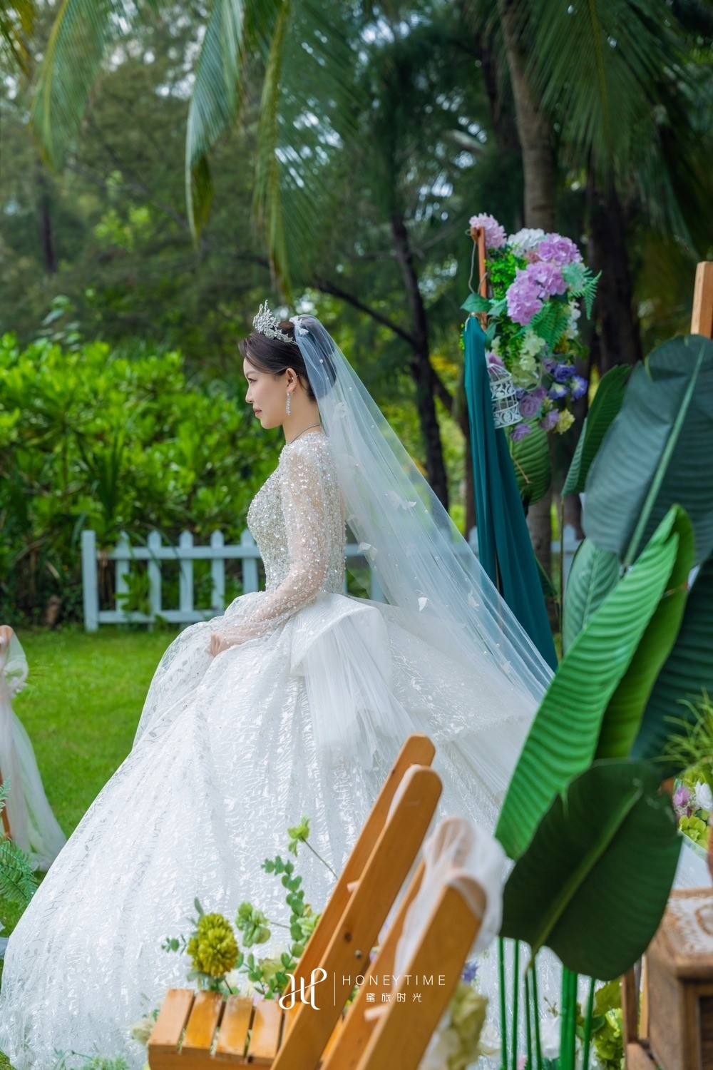 三亚湾草坪婚礼