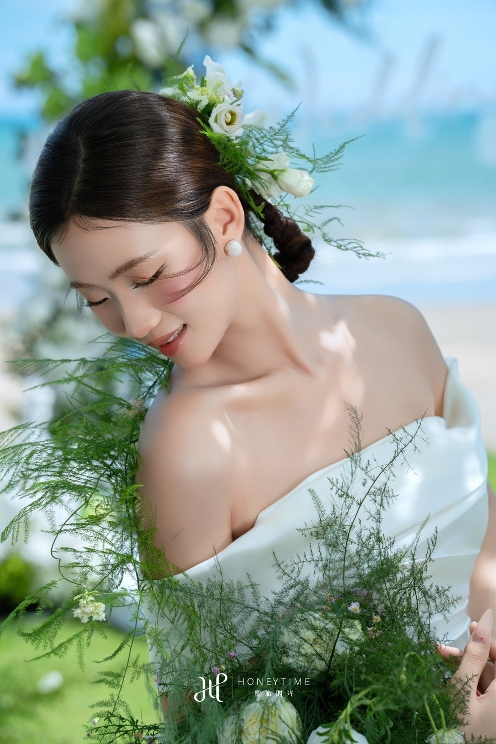 三亚湾草坪婚礼