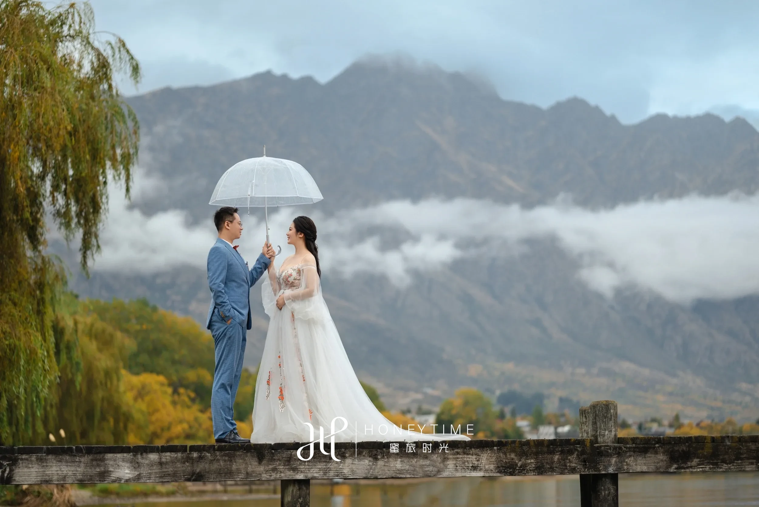 皇后镇Kelvin Height栈桥与湖边