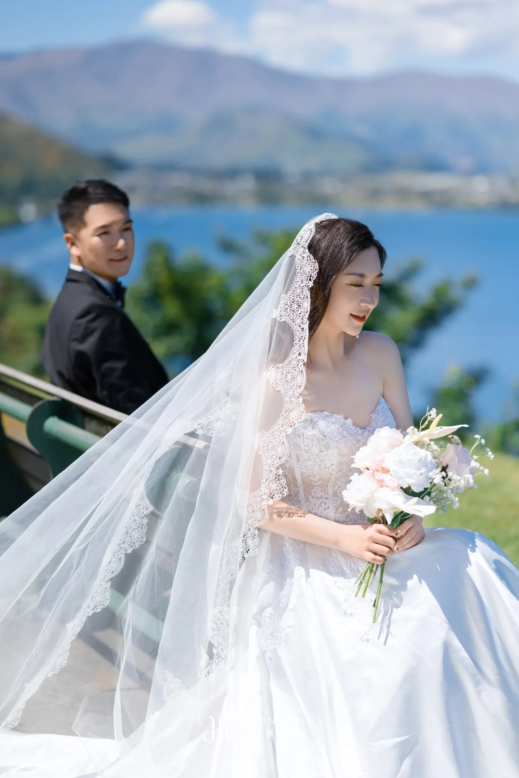 皇后镇Kelvin Height栈桥与湖边