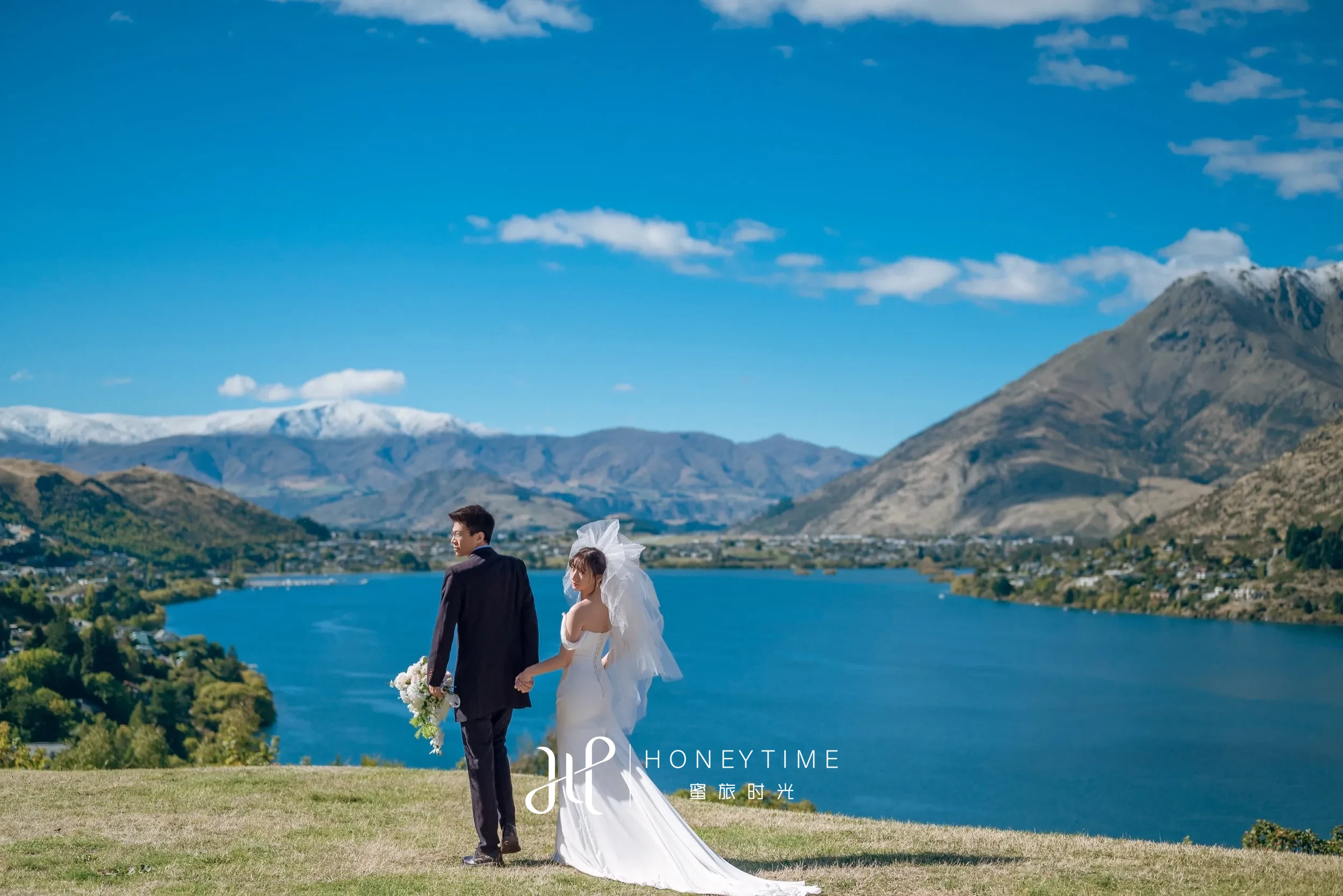 皇后镇Kelvin Height栈桥与湖边