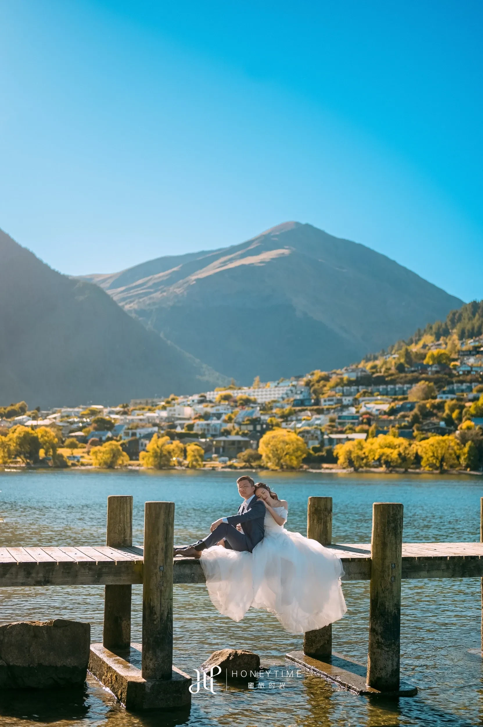 皇后镇Kelvin Height栈桥与湖边