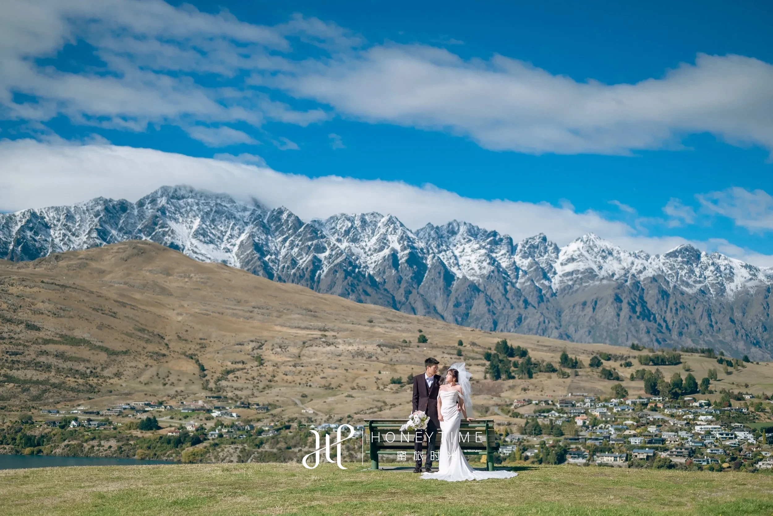 皇后镇Kelvin Height栈桥与湖边