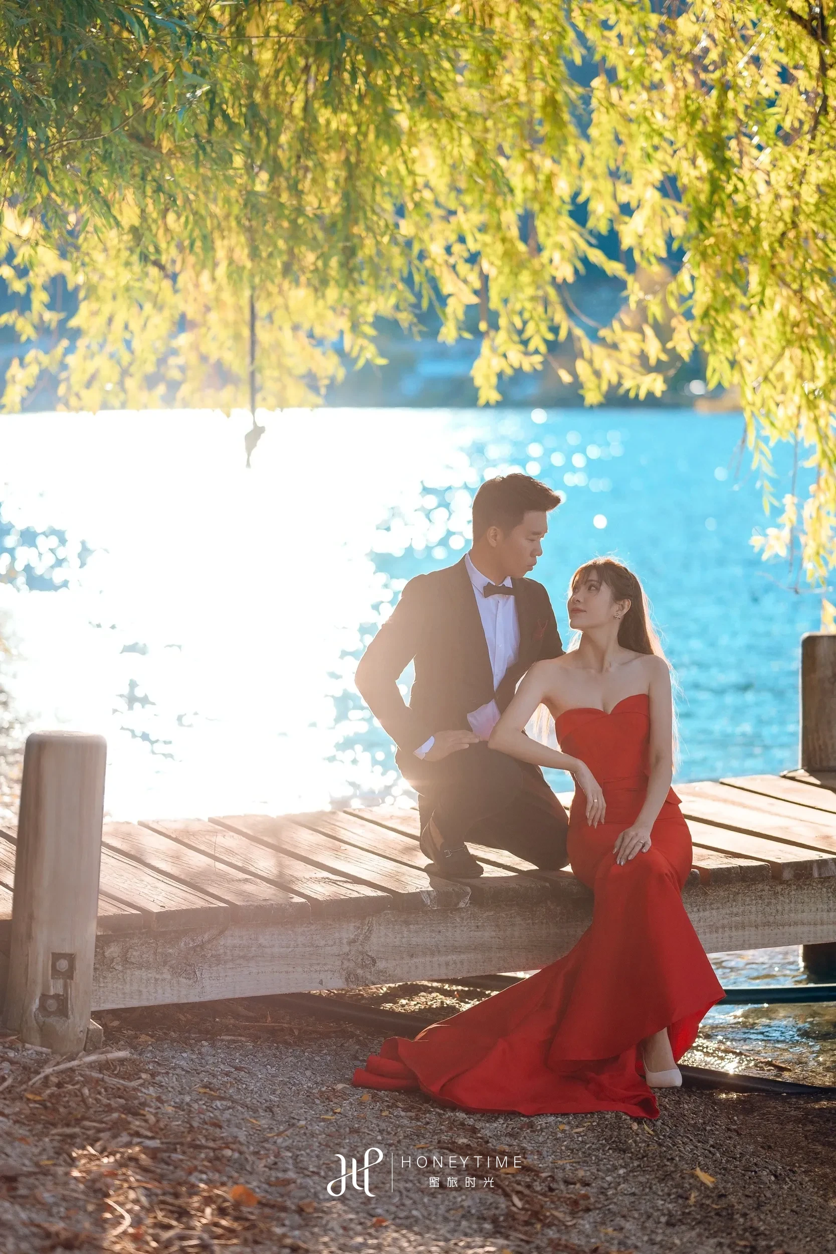 皇后镇Kelvin Height栈桥与湖边