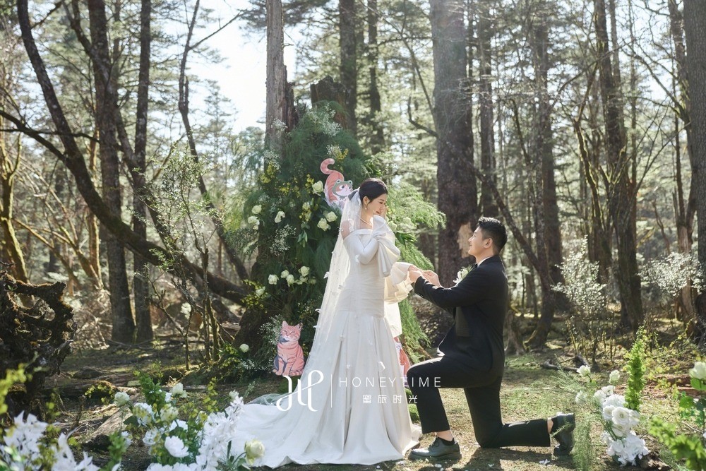 云杉坪森系婚礼