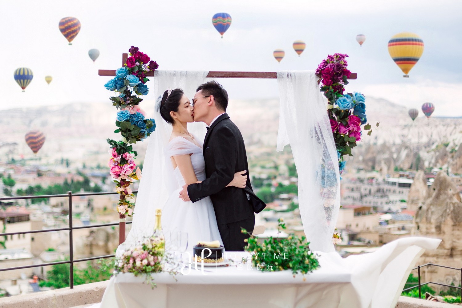 酒店露台婚礼(酒店需包场)