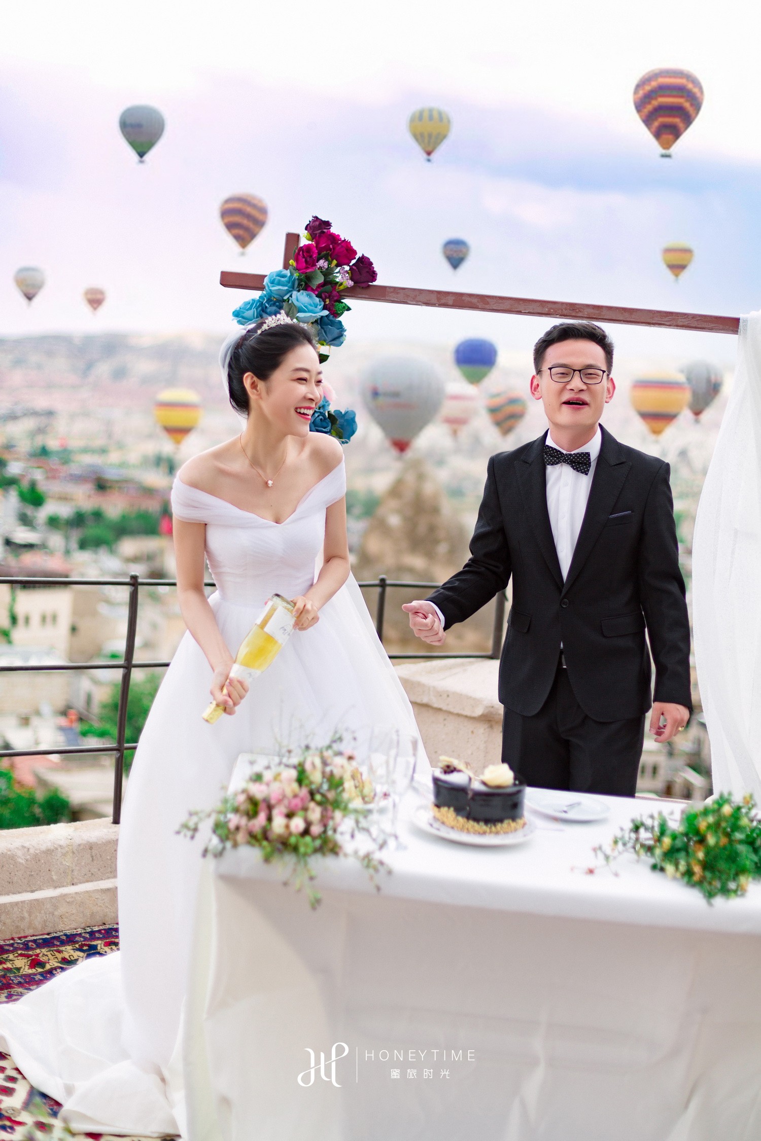 酒店露台婚礼(酒店需包场)
