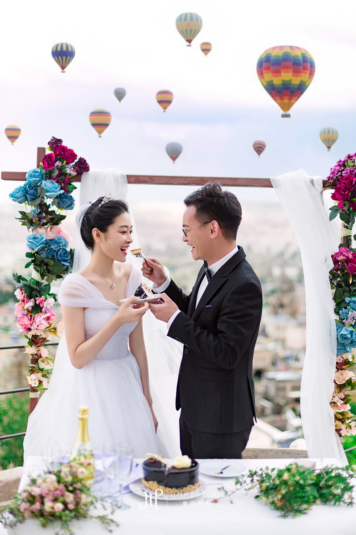 酒店露台婚礼(酒店需包场)