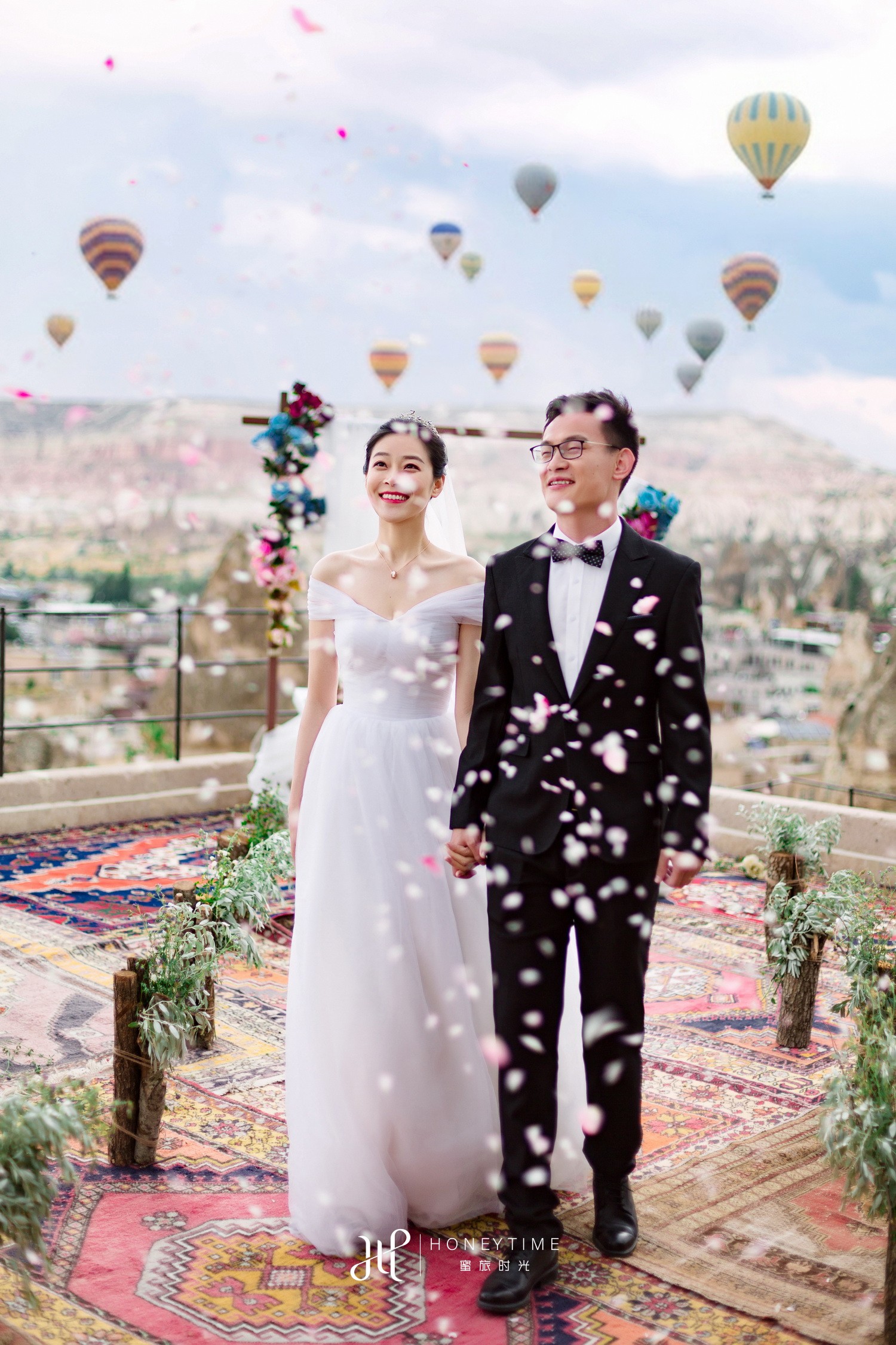 酒店露台婚礼(酒店需包场)