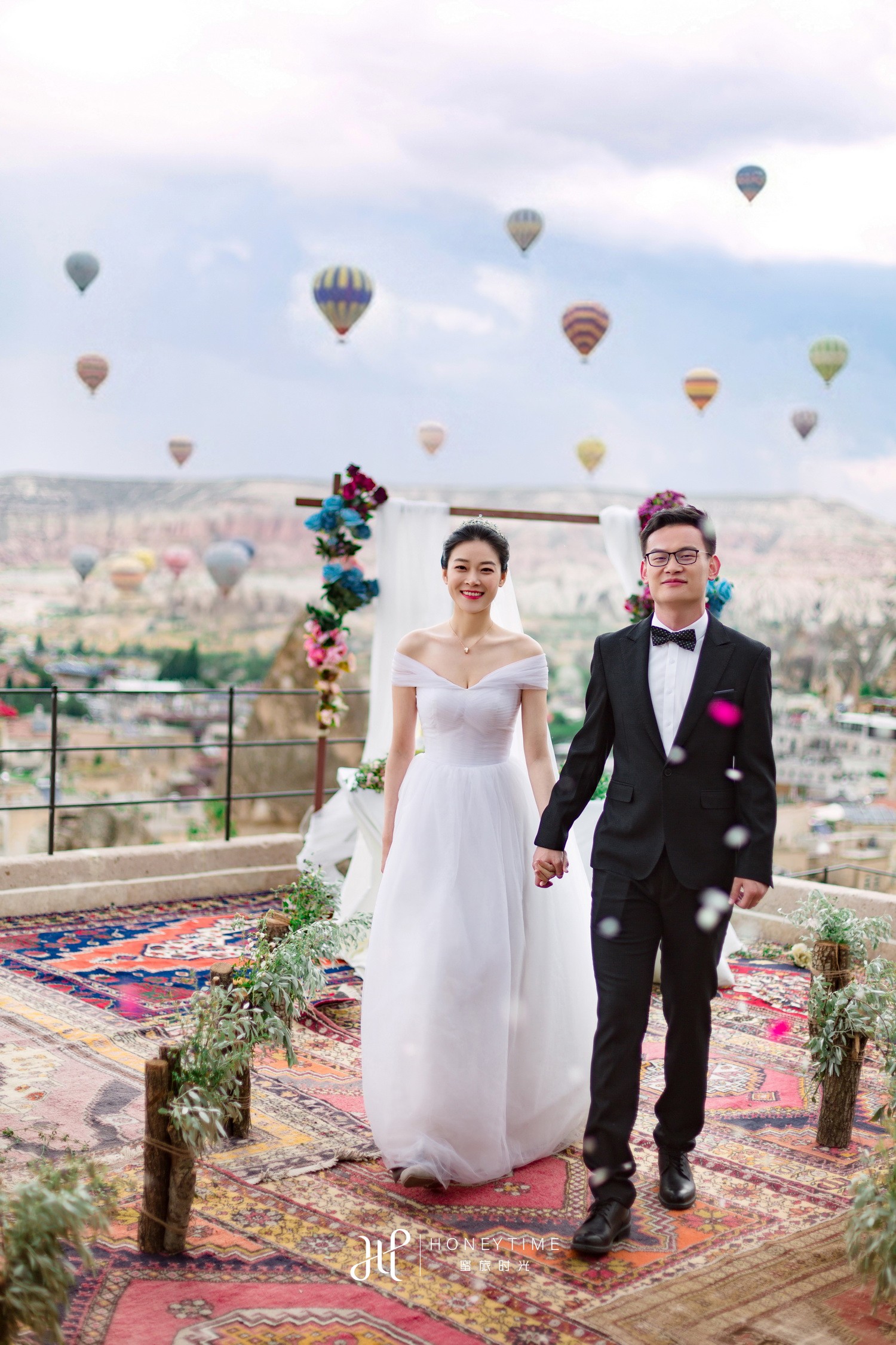 酒店露台婚礼(酒店需包场)