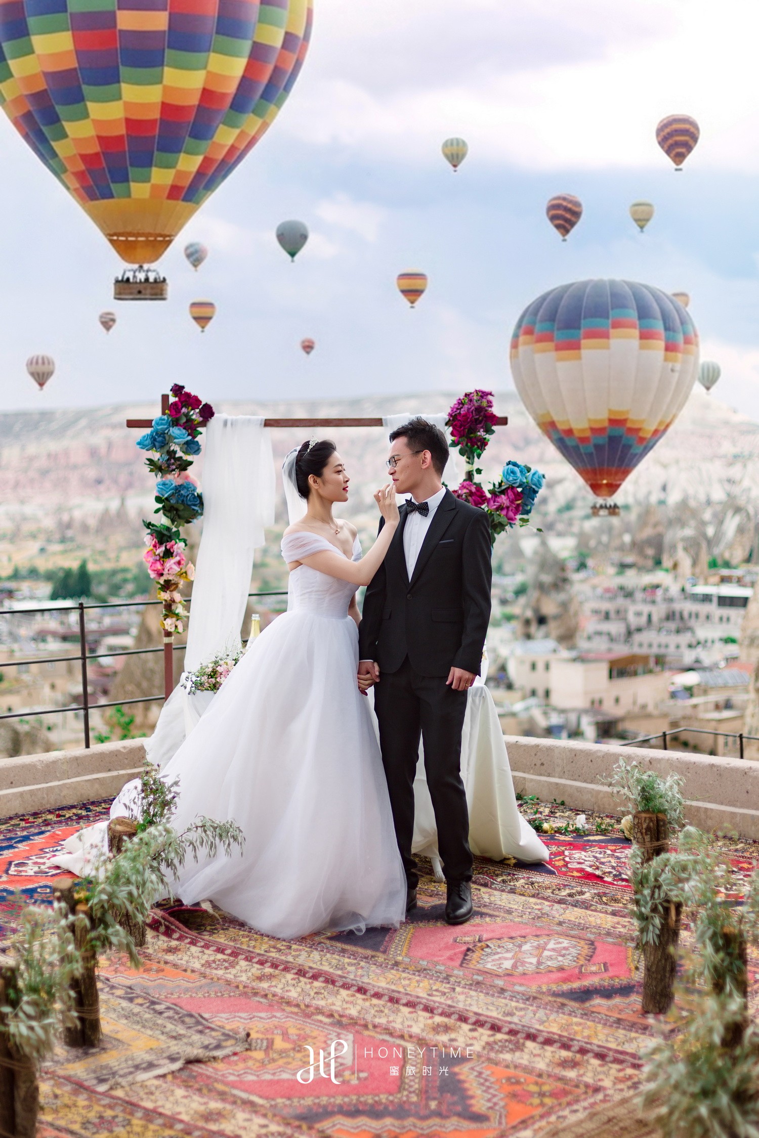 酒店露台婚礼(酒店需包场)