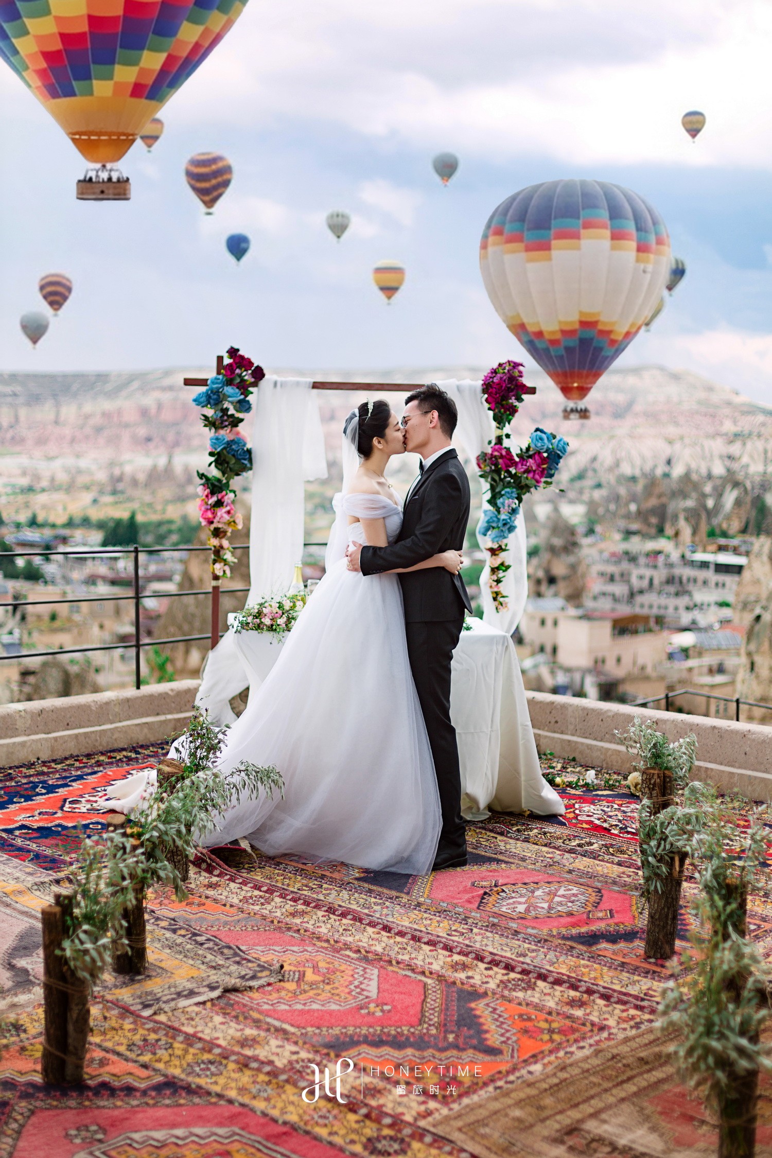酒店露台婚礼(酒店需包场)