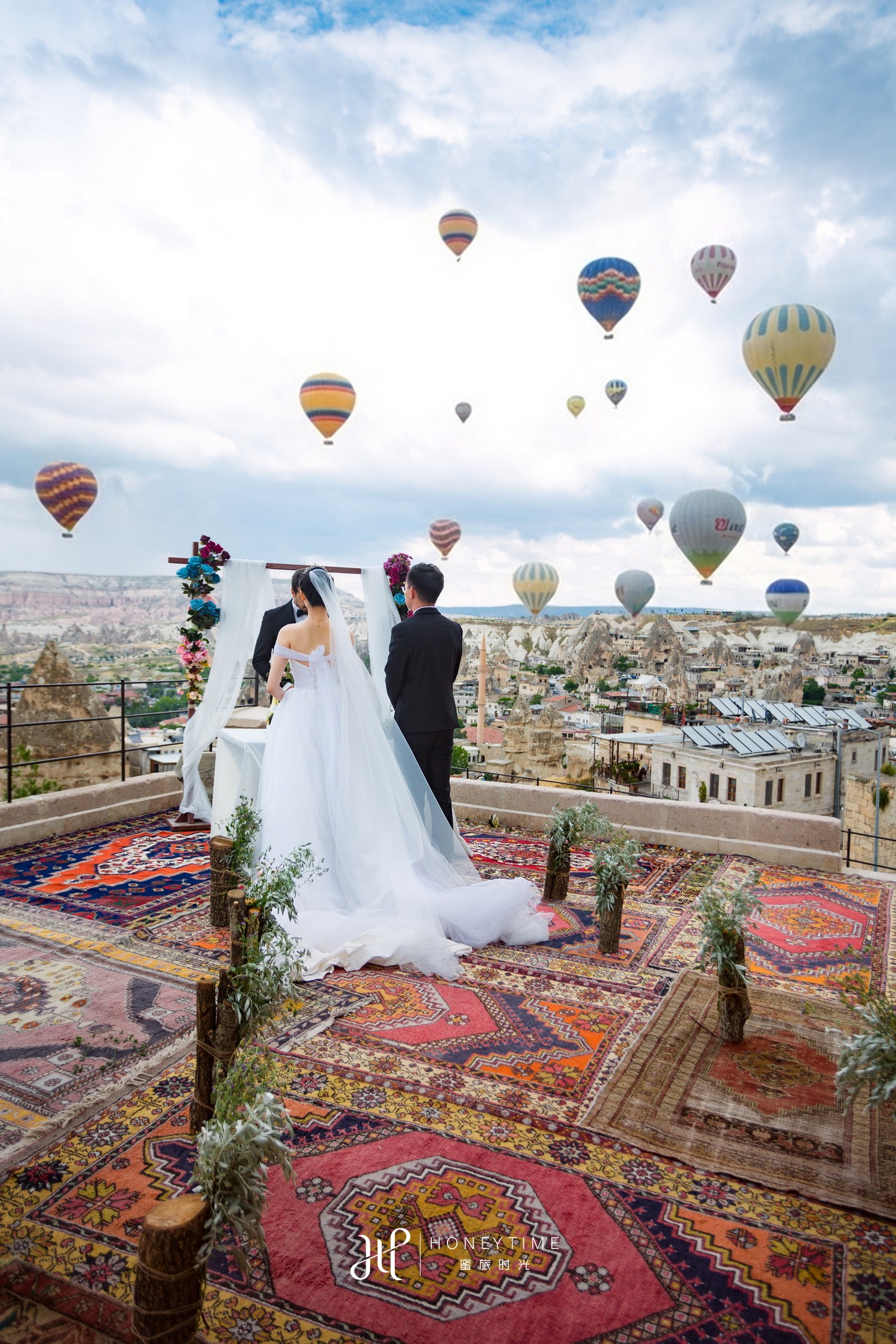 酒店露台婚礼(酒店需包场)